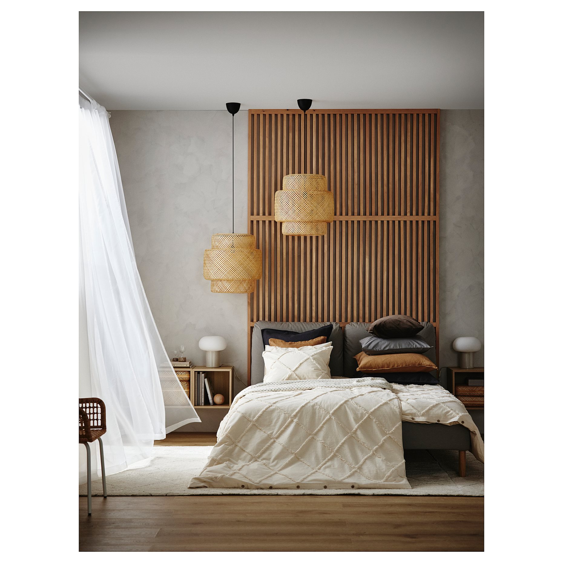 TERESIA, διαφανής κουρτίνα, 2 τεμ., 502.323.33