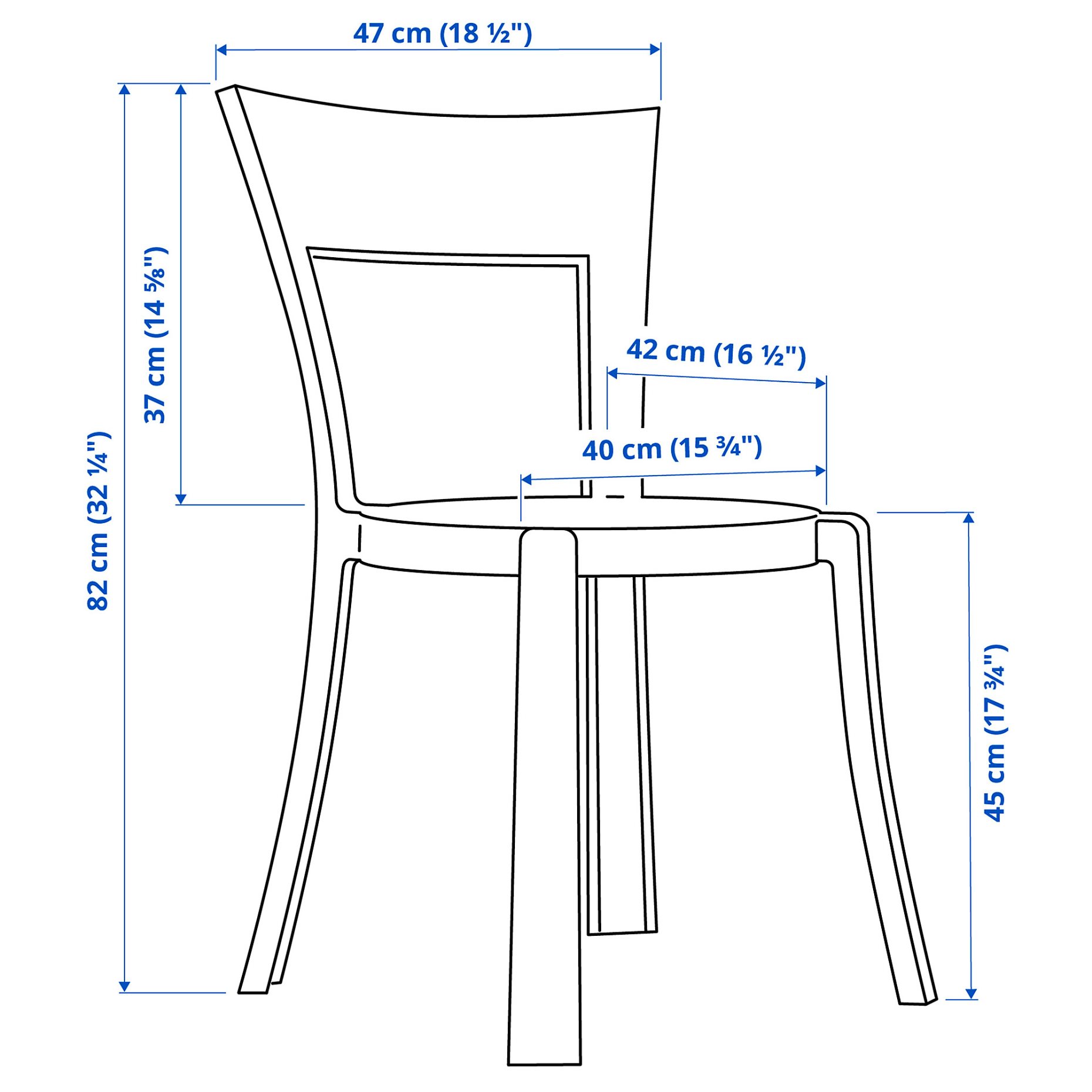 STEIN, chair in/outdoor, 504.036.69