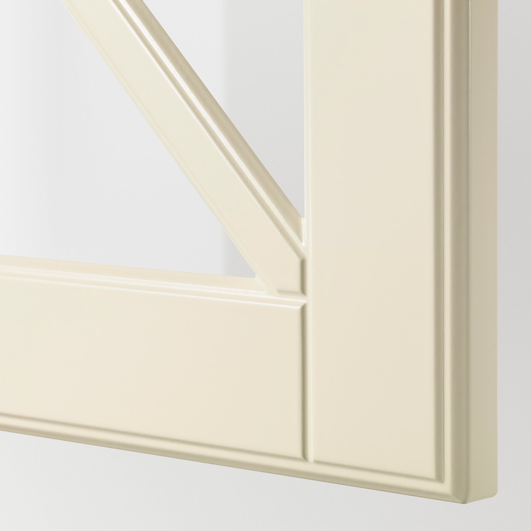 BODBYN, glass door with crossbar, 40x40 cm, 504.850.52