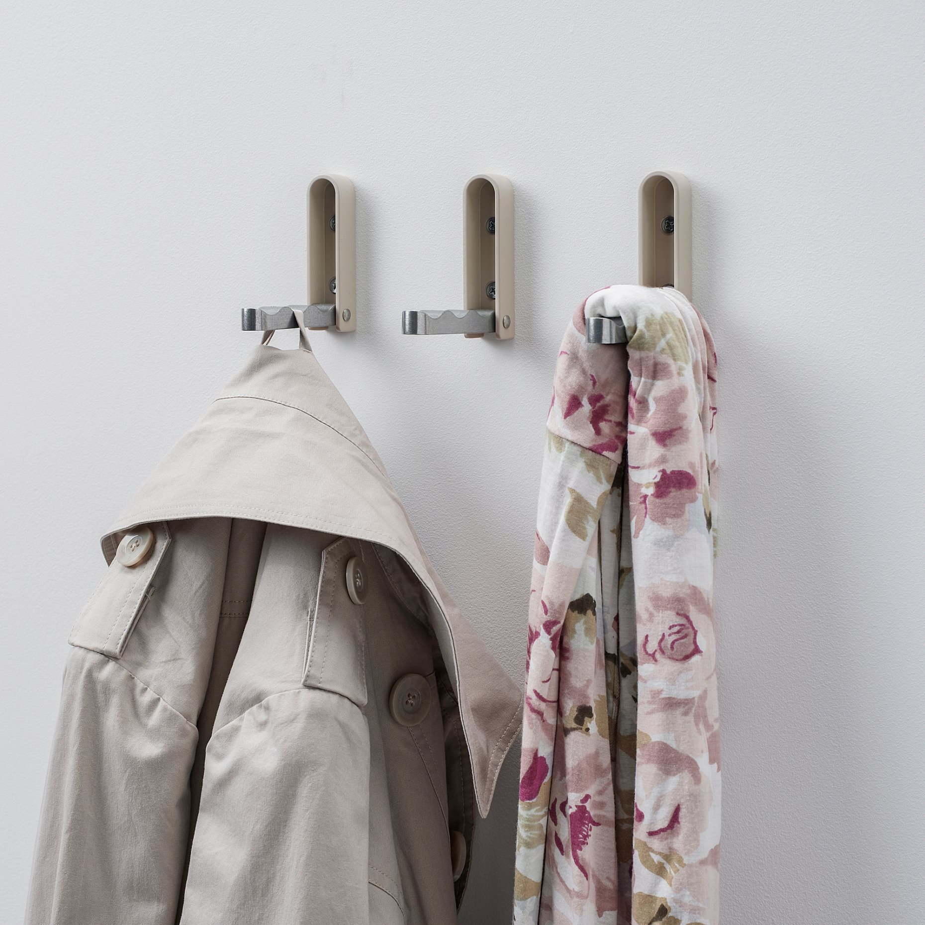 KLYKET, folding hook 3 pack, 505.035.98