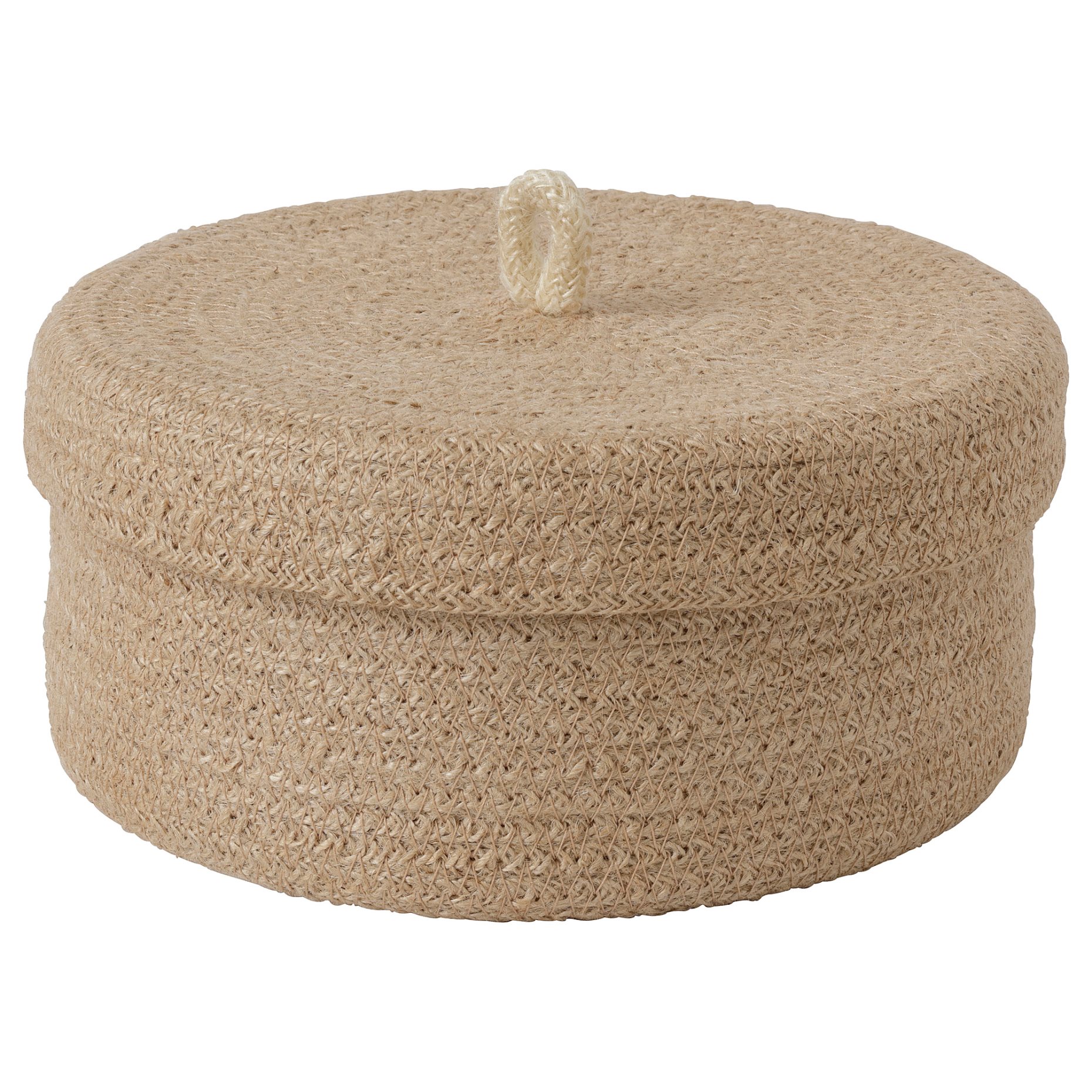 LJUNGAN, basket with lid, 20x10 cm, 505.278.82