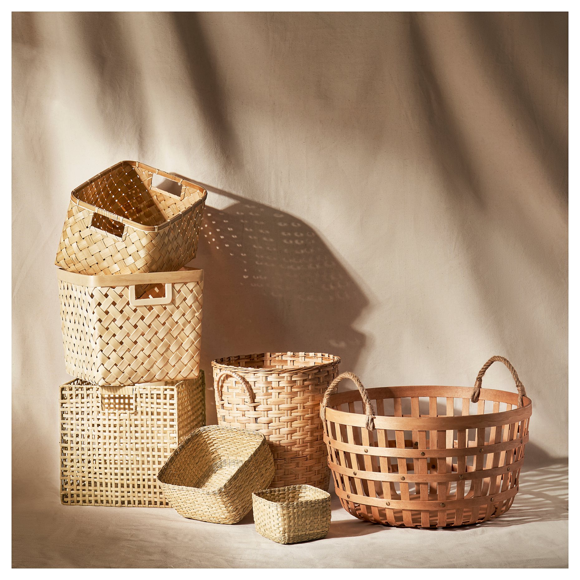 VÄXTHUS, basket/handmade, 25x35x20 cm, 505.511.36