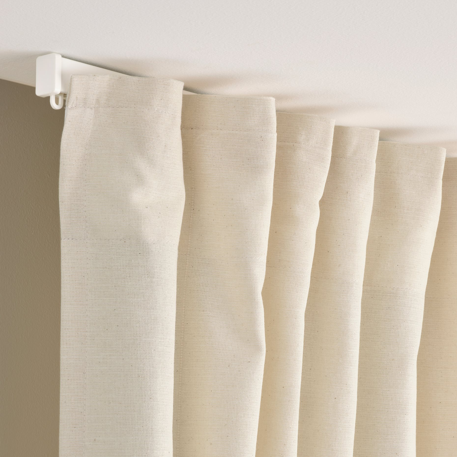 LENDA, curtains with tie-backs 1 pair, 140x300 cm, 505.528.81
