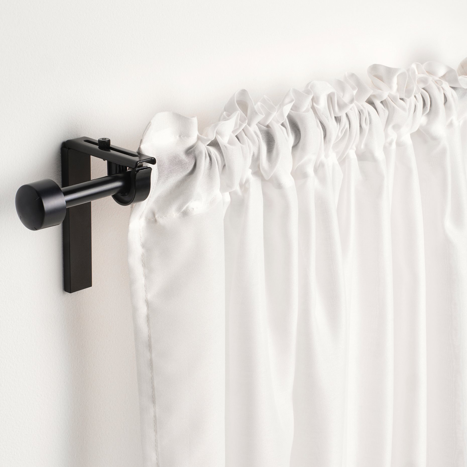 STENFRÖ, sheer curtains with heading tape/1 pair, 145x300 cm, 505.621.25