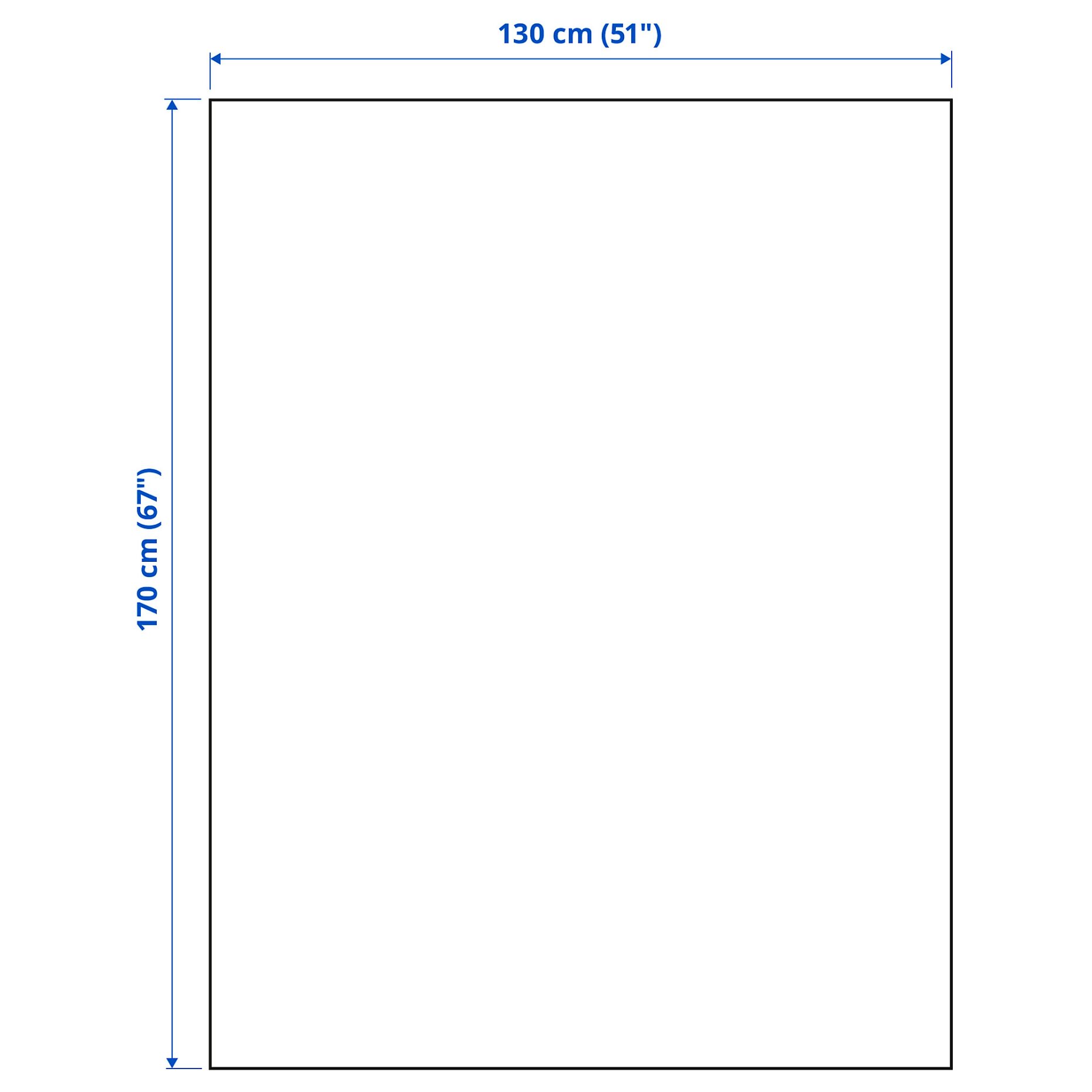 MYRULL, ριχτάρι, 130x170 cm, 505.634.84
