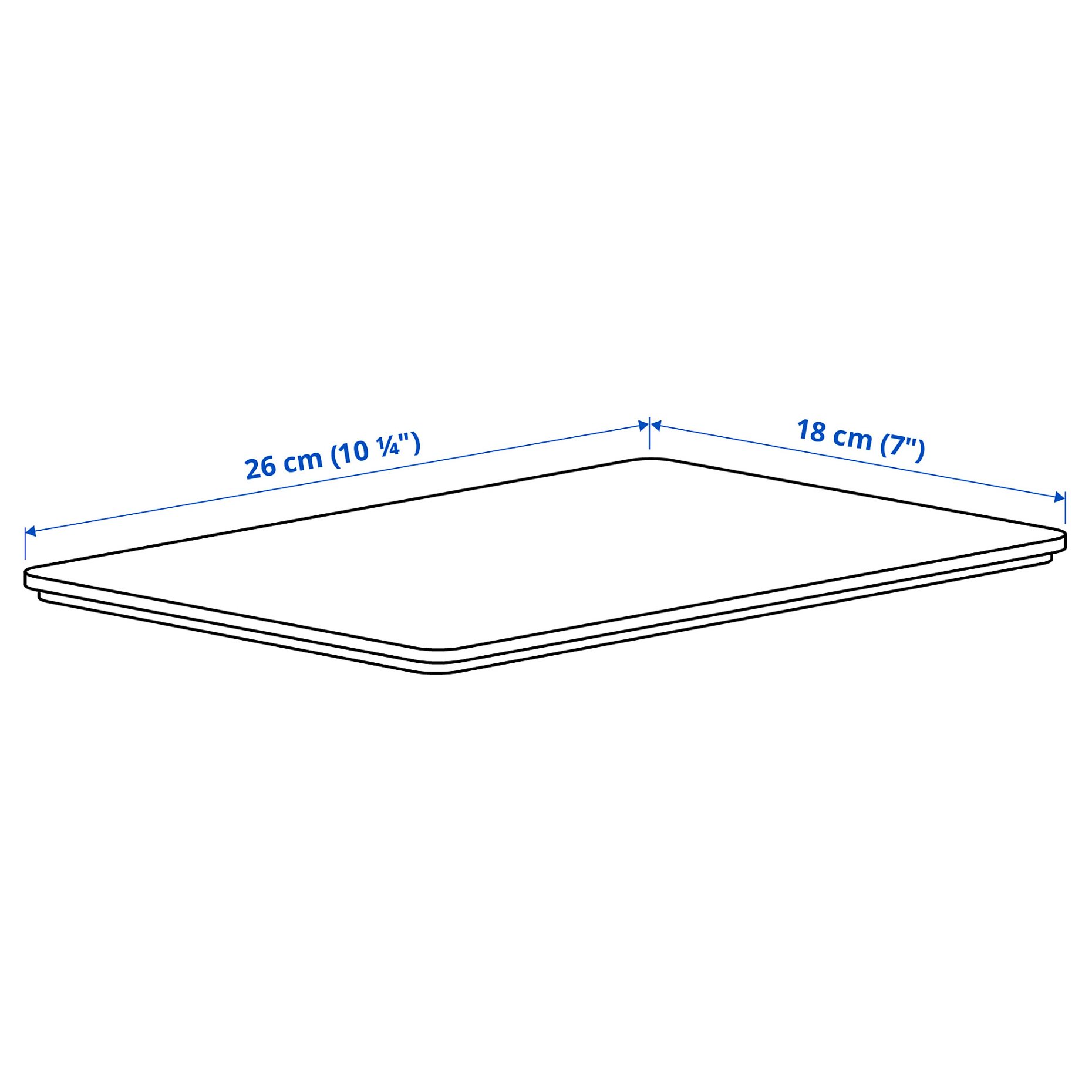 KUGGIS, lid, 18x26 cm, 505.686.17