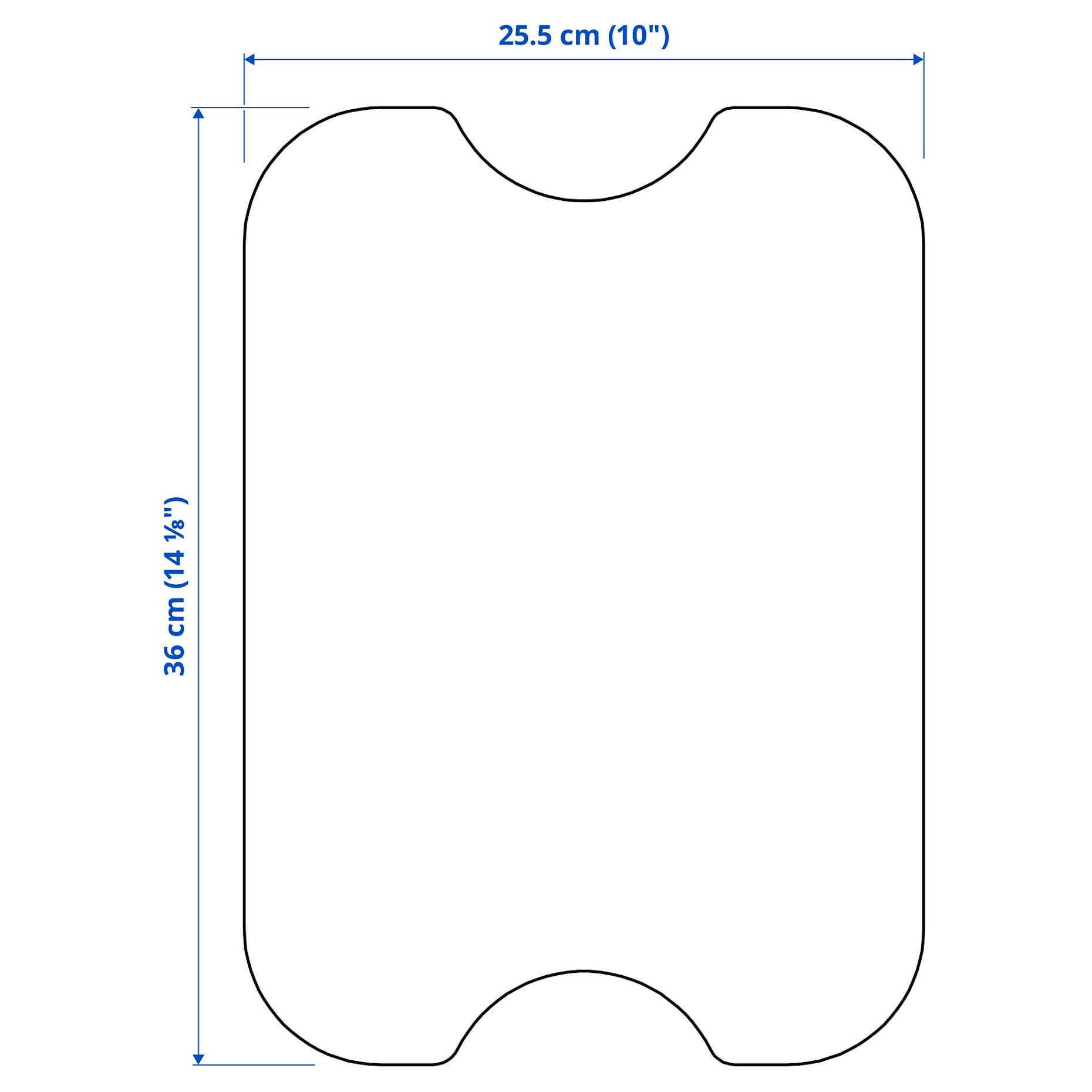 NORRÅVA, καπάκι, 36x26 cm, 505.917.74