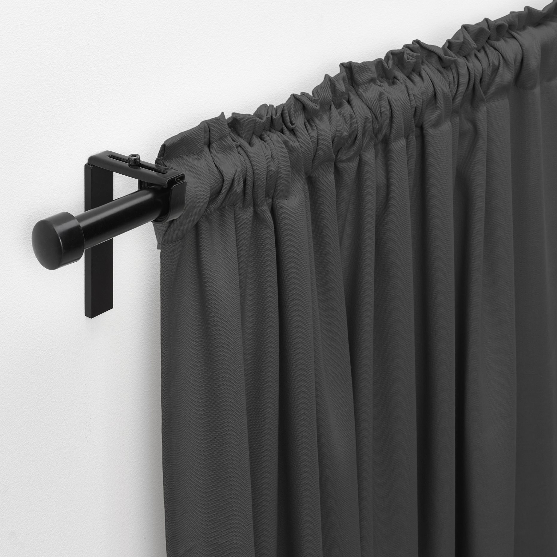 GINSTMOTT, κουρτίνα με τρέσα, 2 τεμ. 145x300 cm, 505.971.77