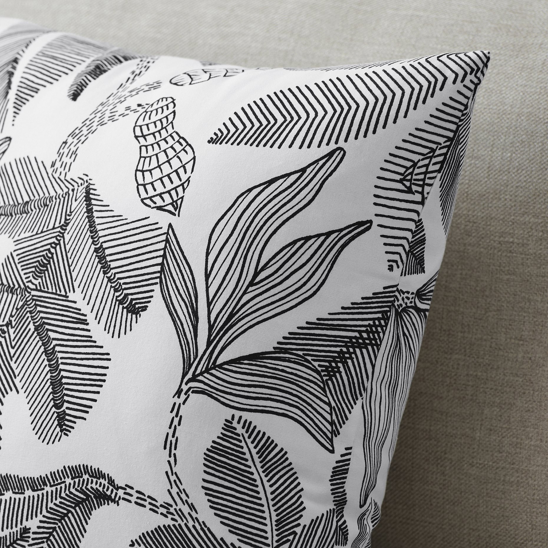 BROKDRACENA, cushion cover, 50x50 cm, 506.080.29