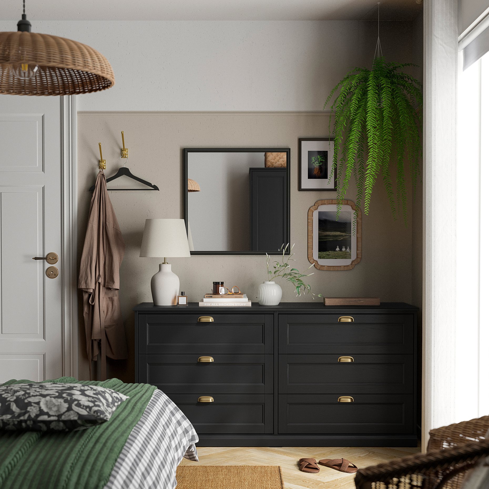 NYPONBUSKE, mirror, 65x65 cm, 506.098.87