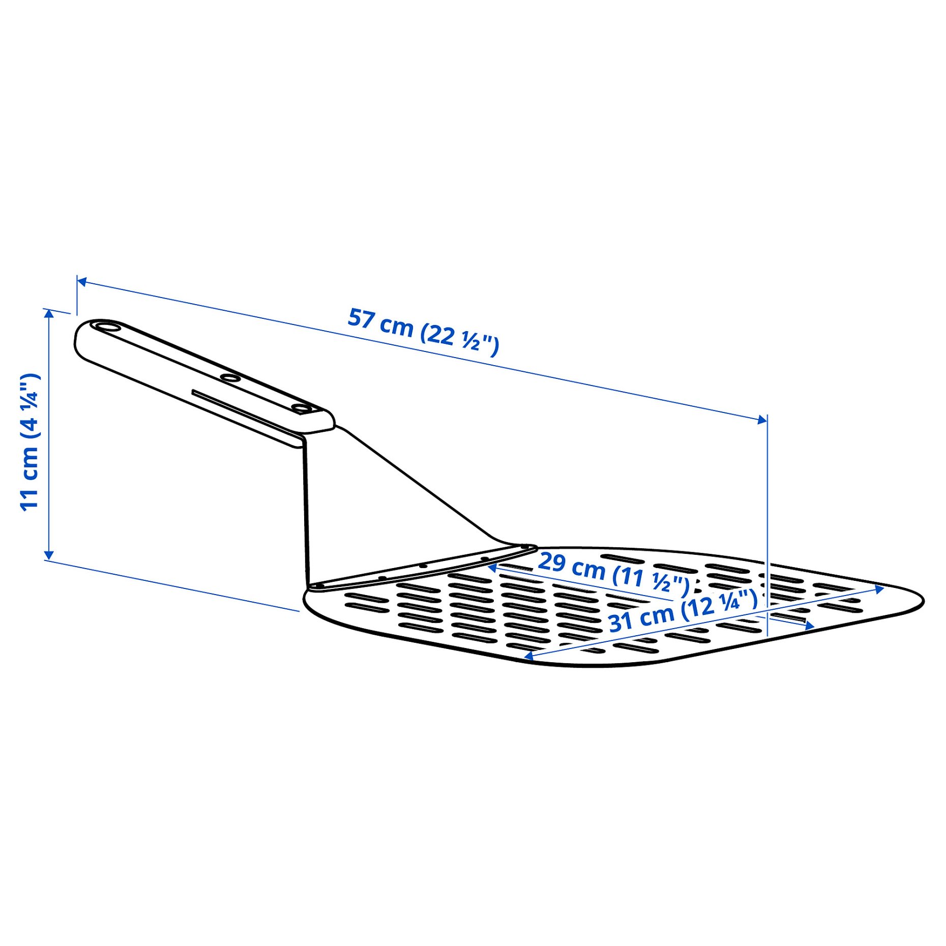 HAVSTULPAN, σπάτουλα πίτσας, 57 cm, 506.190.23