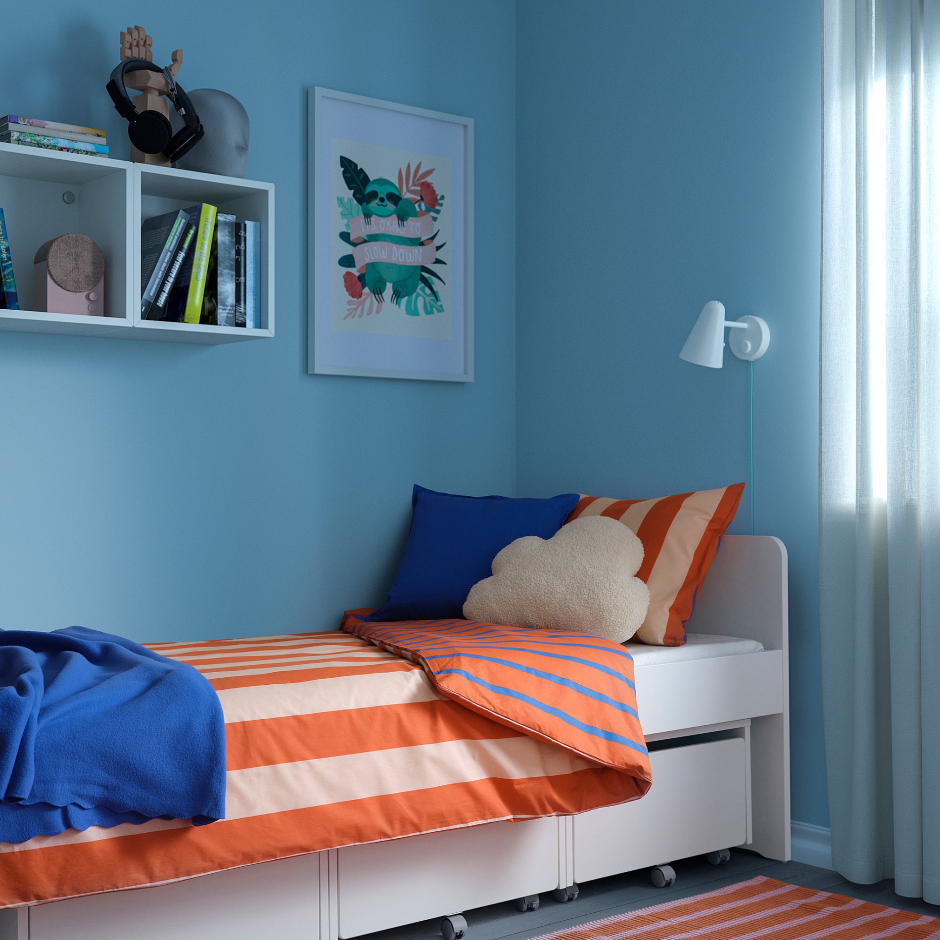 BARNDRÖM, duvet cover and pillowcase, 150x200/50x60 cm, 506.226.76