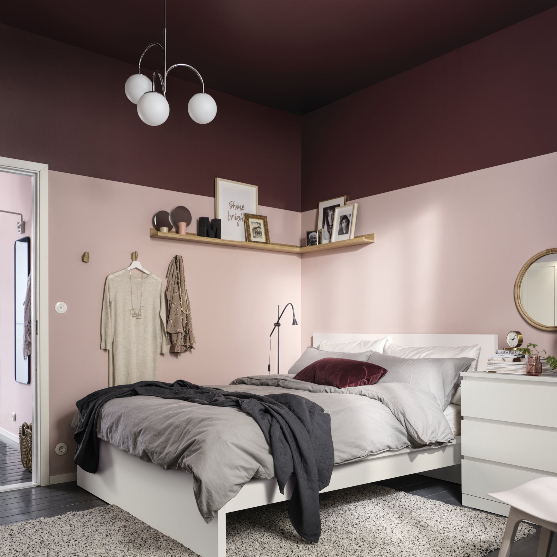 MALM, bed frame/high, 160X200 cm, 590.198.42