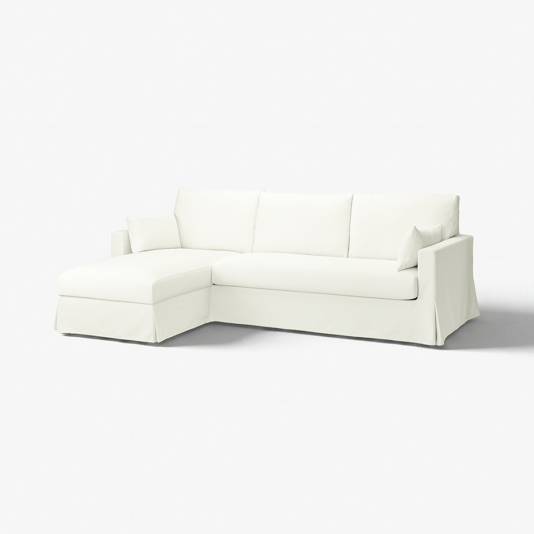 HYLTARP, 3θέσιος καναπές με σεζλόνγκ, αριστερά, 594.896.92