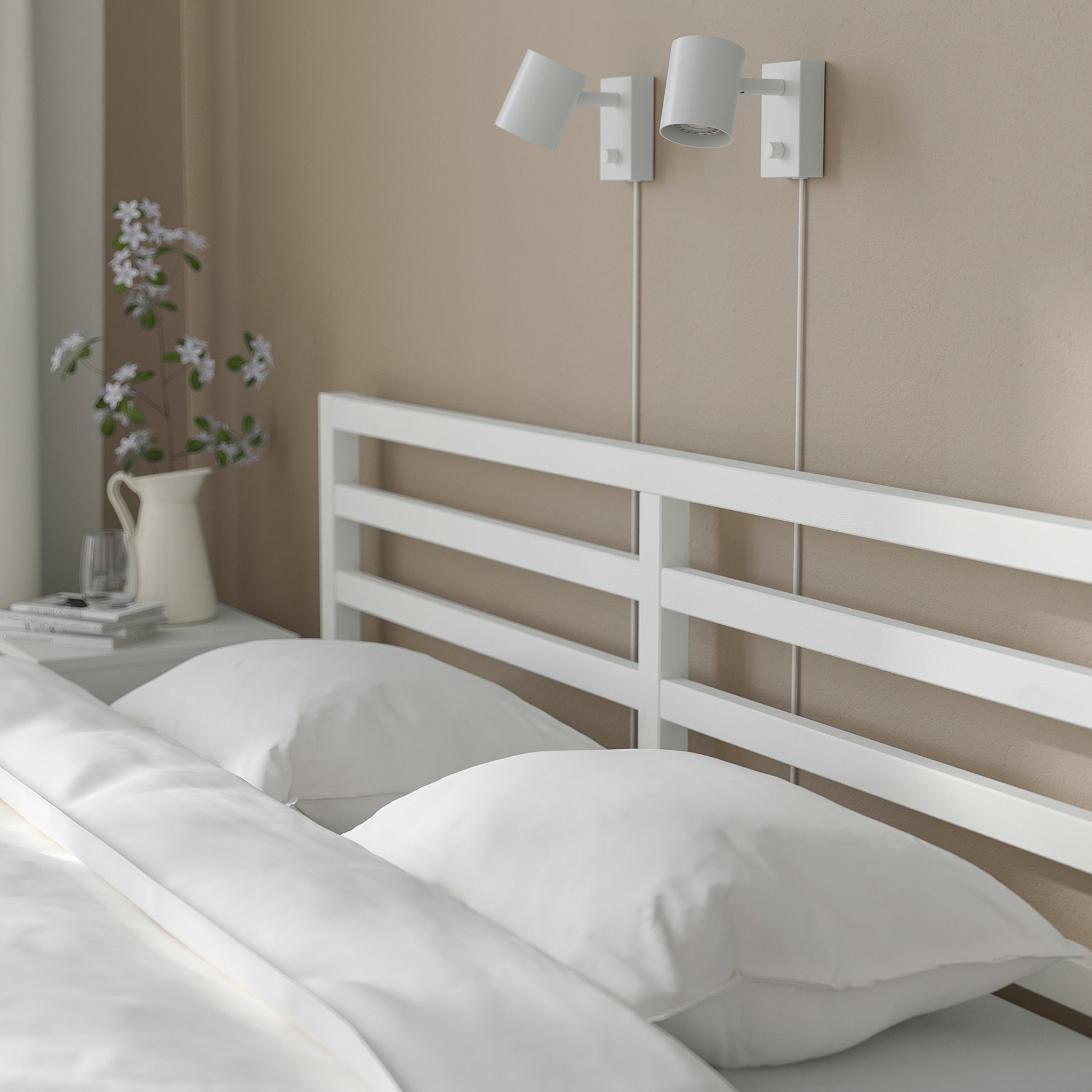 TARVA, bed frame, 140x200 cm, 595.539.37