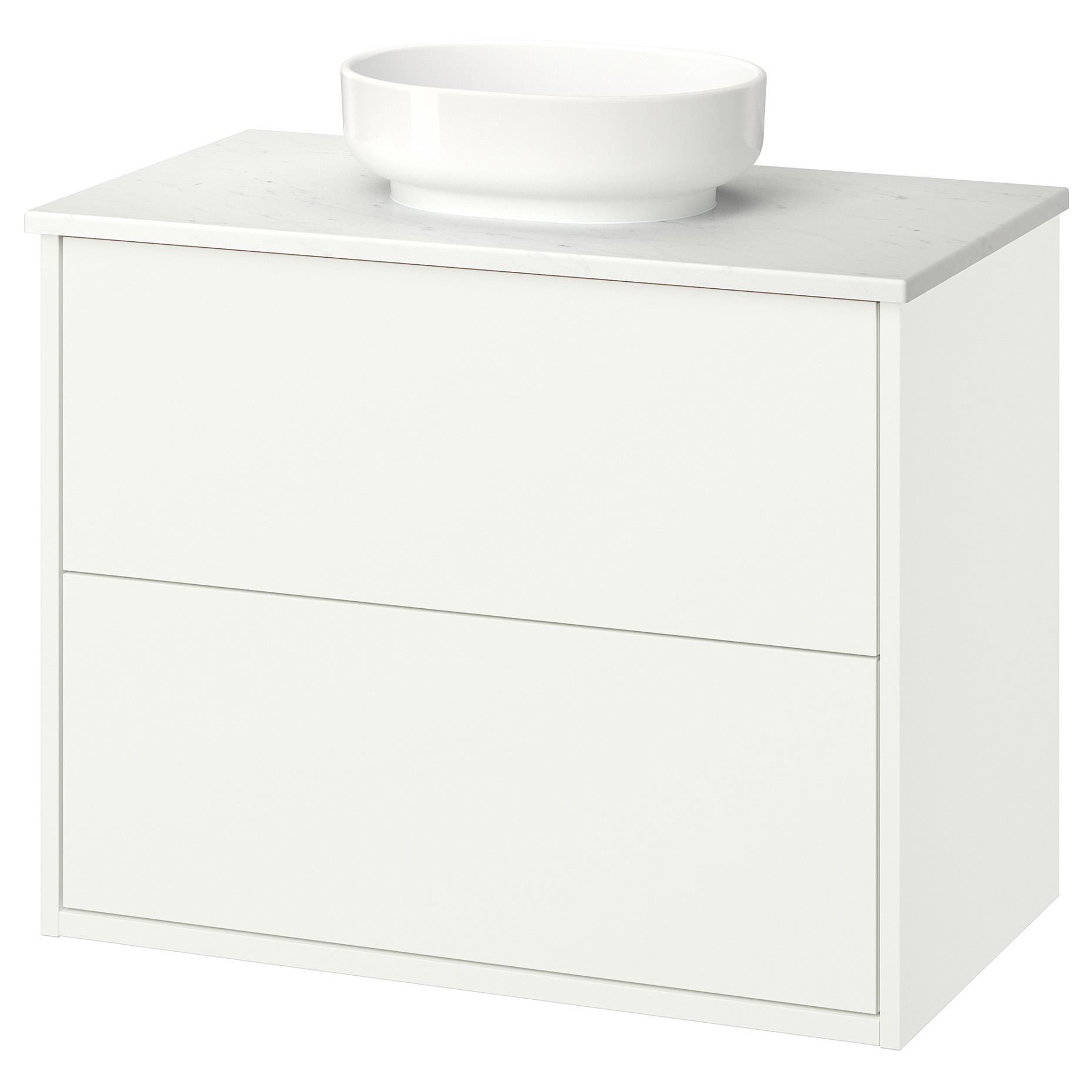 HAVBÄCK/VINDEL, wash-stand with drawers/wash-basin, 82x49x77 cm, 596.224.60