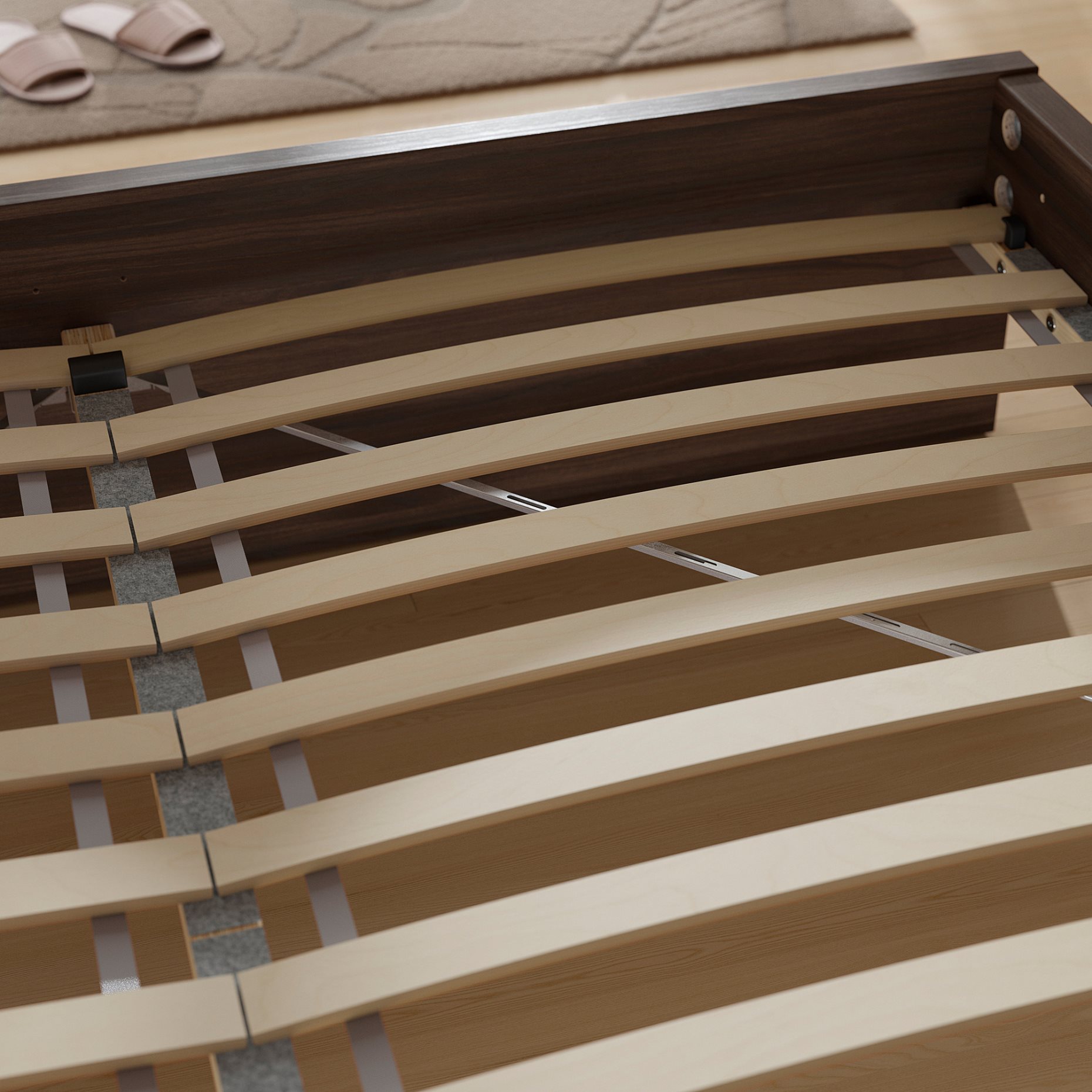 STORKLINTA, bed frame, 140x200 cm, 596.289.09