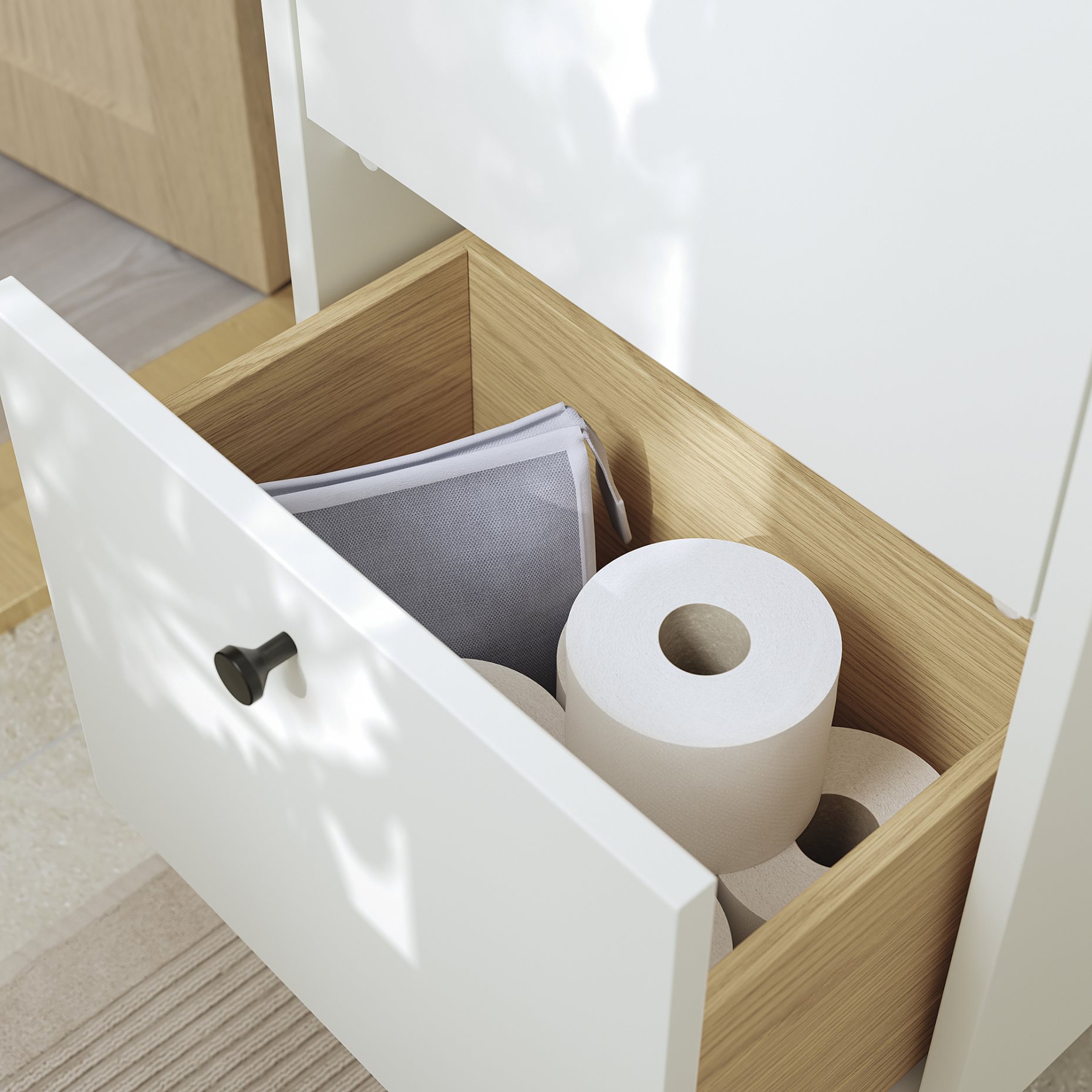 HAVBACK/ORRSJON, wash-stand with drawers/wash-basin, 42x34x69 cm, 596.293.91