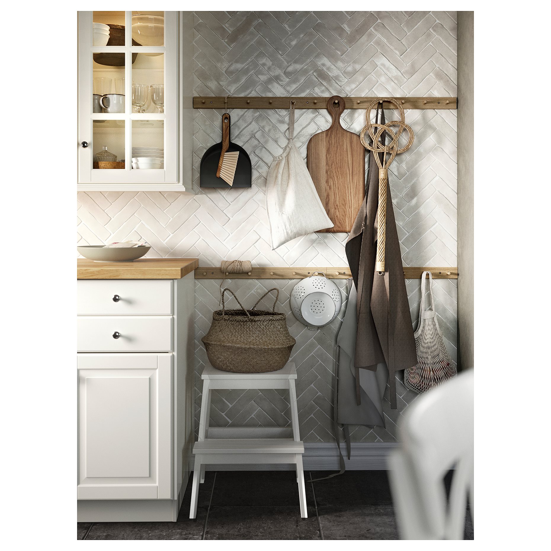 KARLBY, πάγκος κουζίνας, 246x3.8 cm, 603.351.99