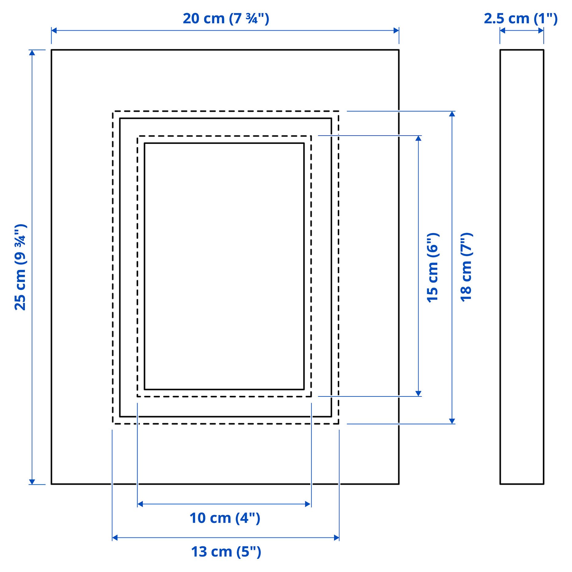 EDSBRUK, frame, 13x18 cm, 604.276.17