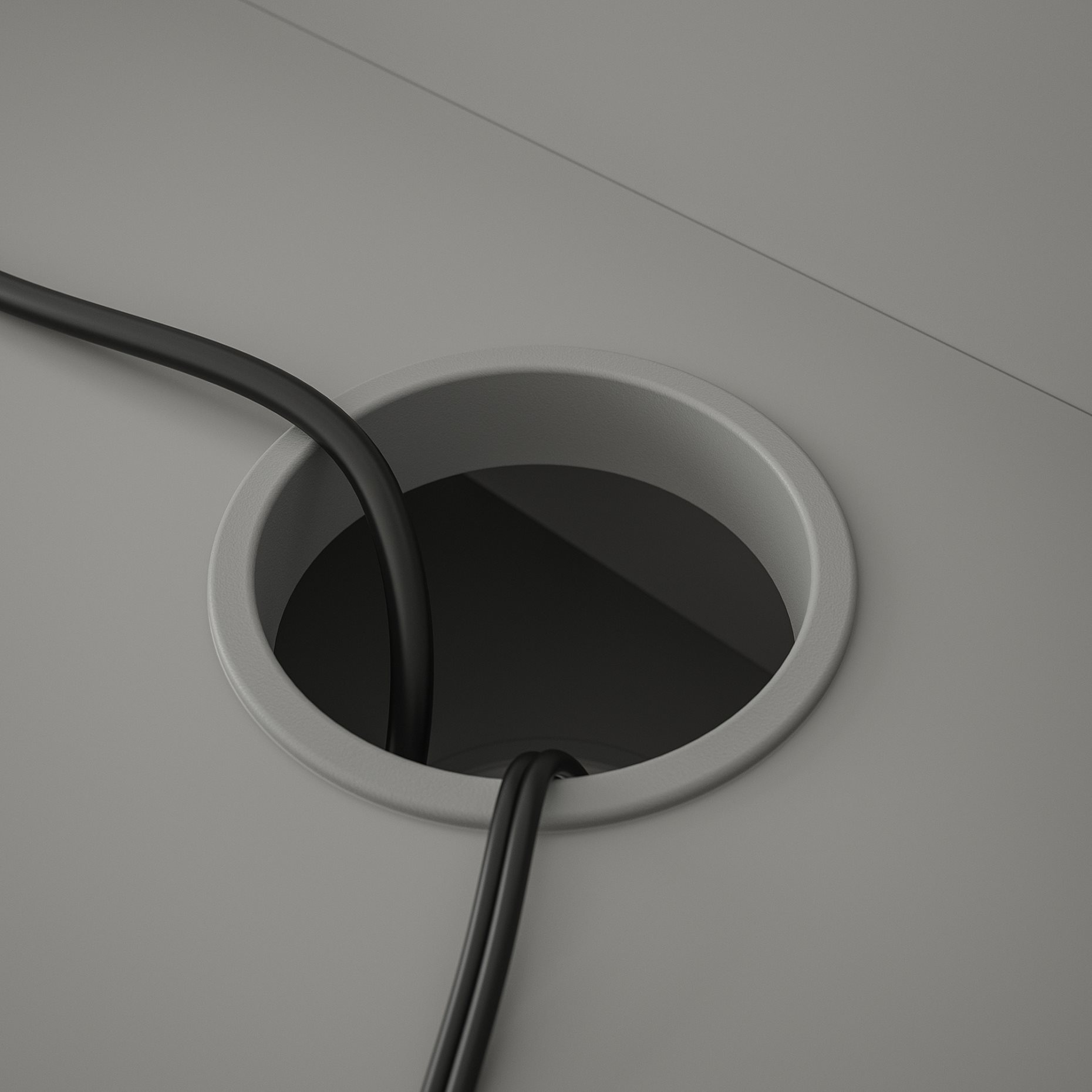 HAUGA, desk, 100x84 cm, 604.776.74