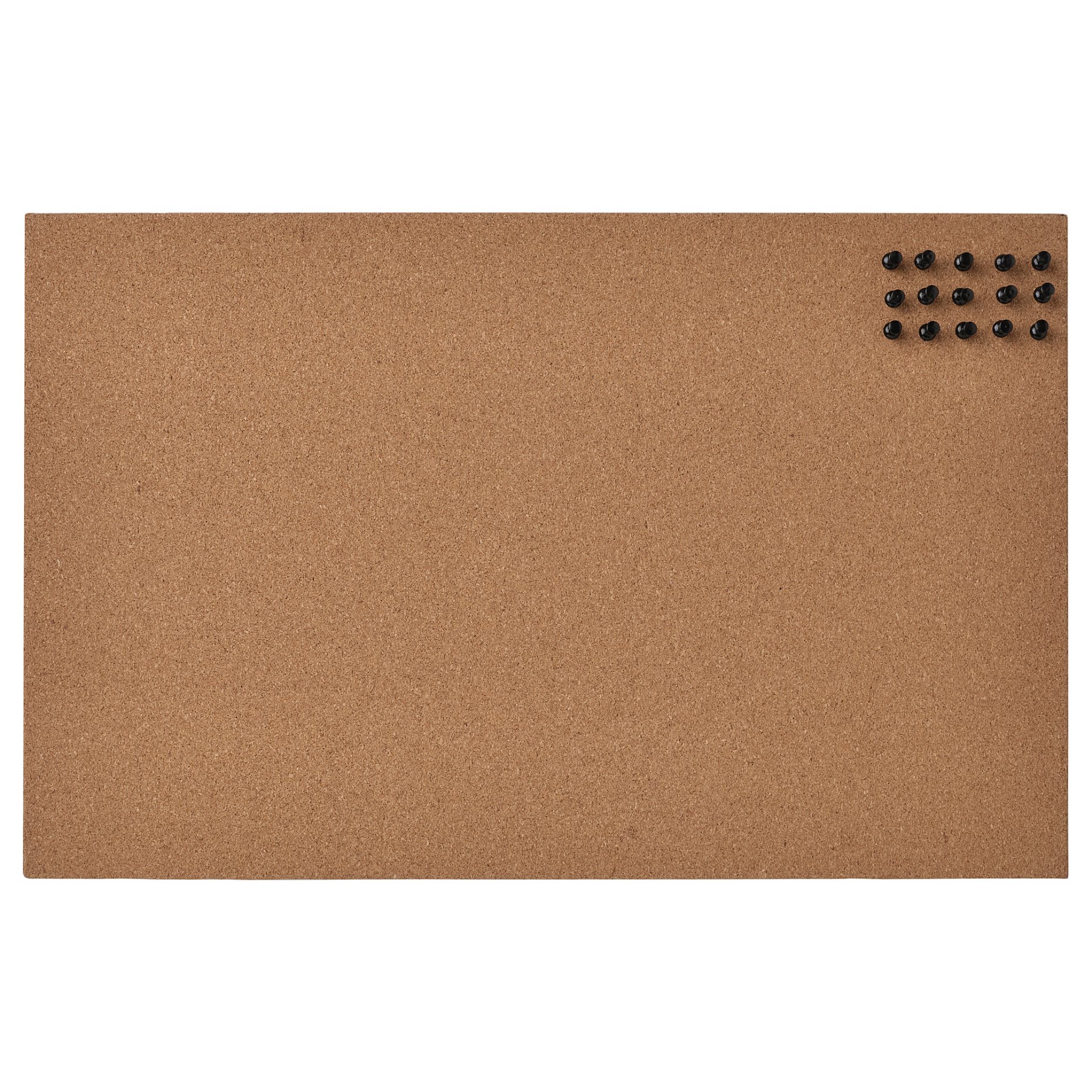 FLÖNSA, memo board with pins, 52x33 cm, 605.324.68