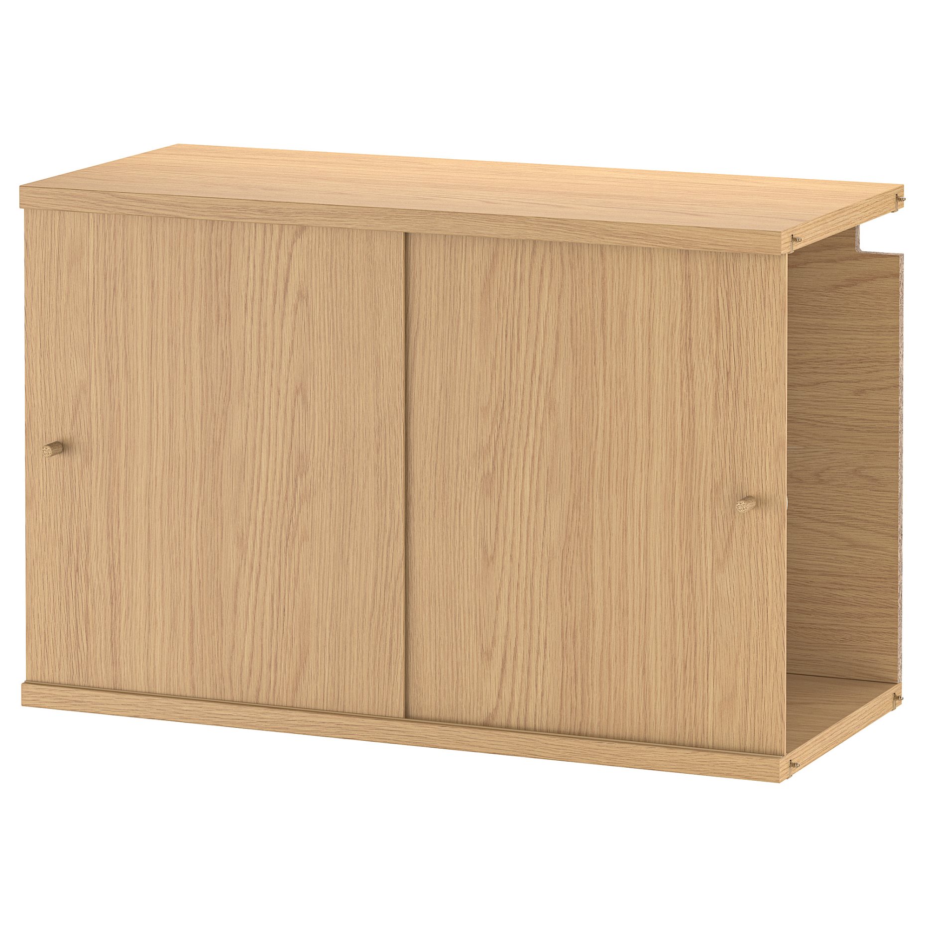 LÅDMAKARE, cabinet with sliding doors, 605.847.25