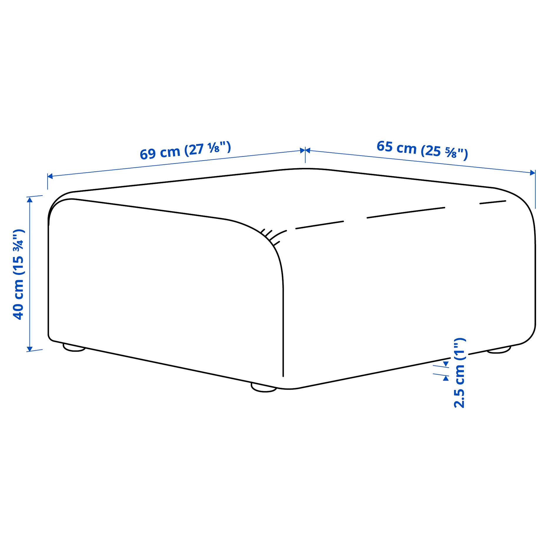 STOCKHOLM 2025, pouffe, 605.861.40