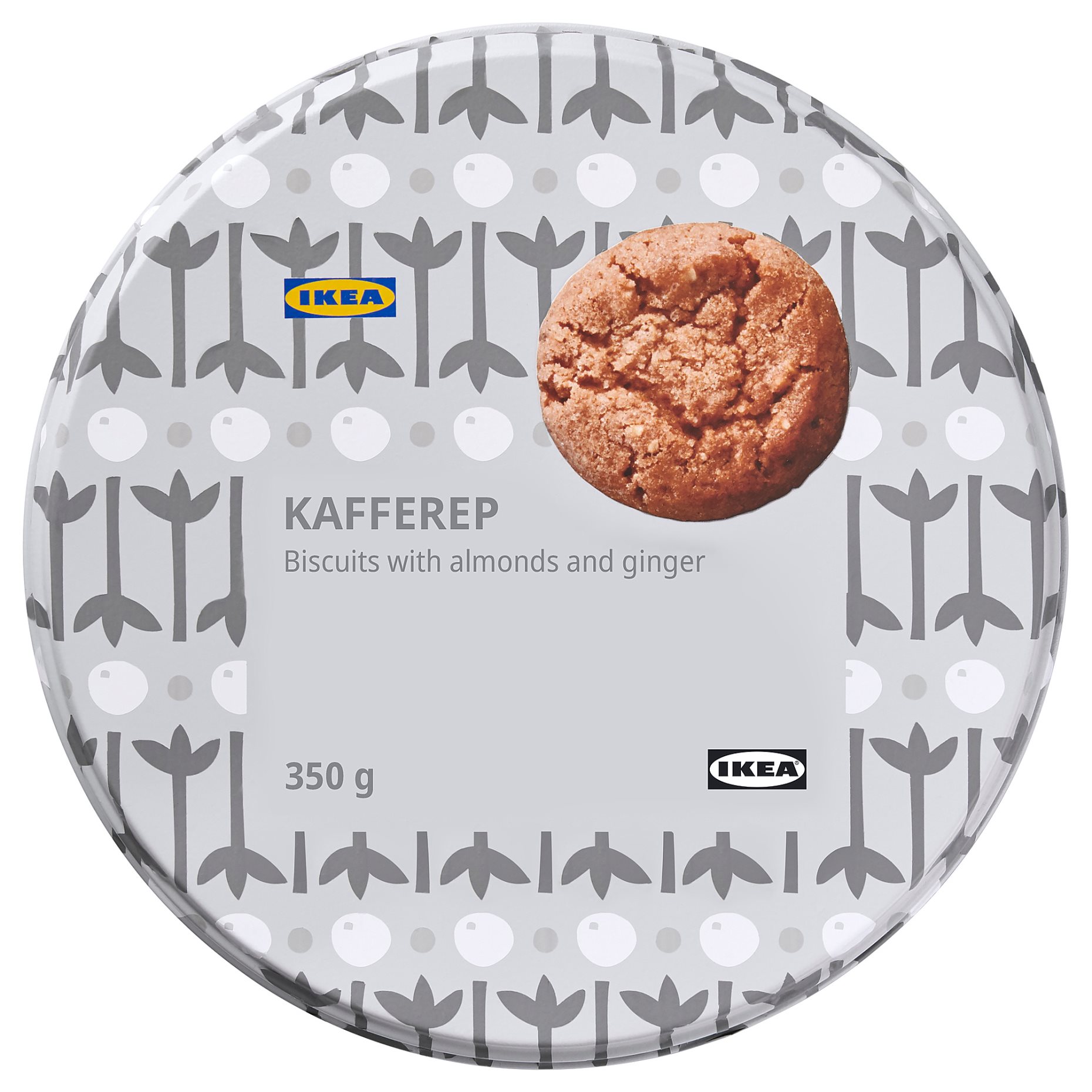 KAFFEREP, μπισκότα με αμύγδαλα και πιπερόριζα, 350 g, 605.951.30