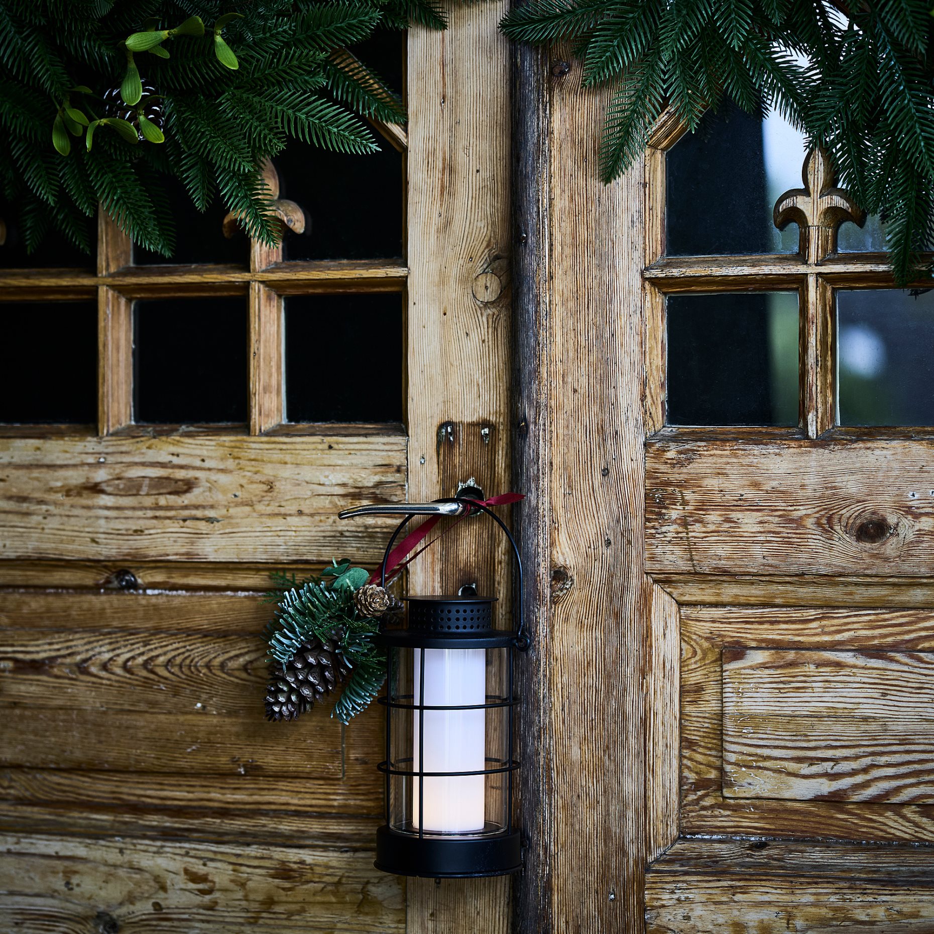 STRÅLA, lantern with bult in LED light source/outdoor/battery-operated, 605.993.69