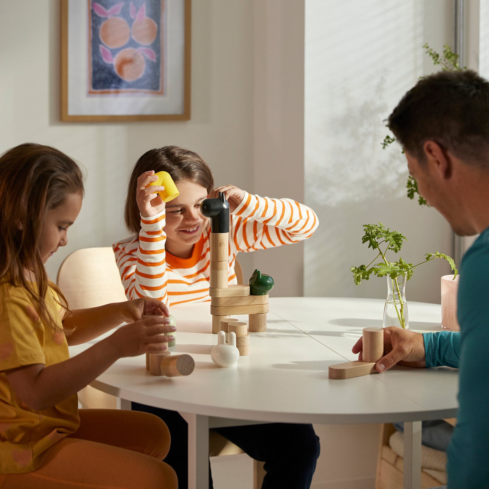 GREJSIMOJS, σετ 20 τεμ. τουβλάκια/5 φιγούρες, 606.020.36