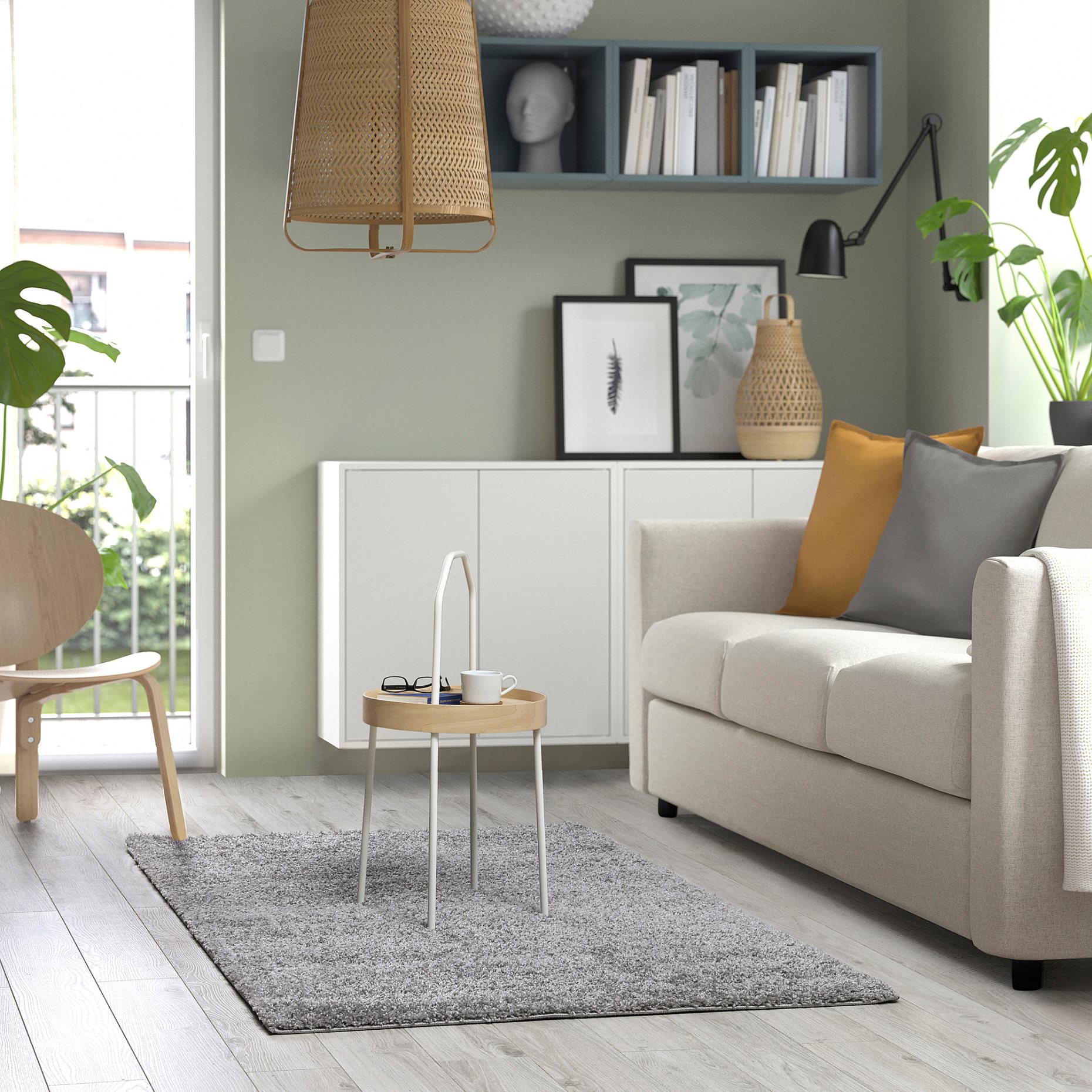 ÄRENDE, rug high pile, 120x180 cm, 606.050.73