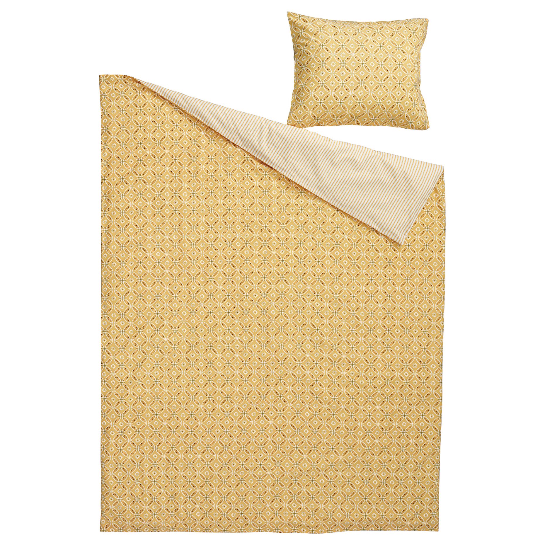 HAMNSENAP, duvet cover and pillowcase, 150x200/50x60 cm, 606.140.96