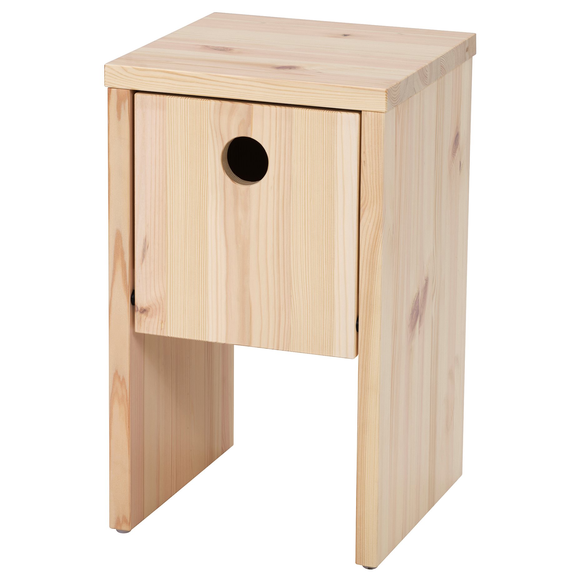 IKEA PS 2026, bedside table with flip-down door, 30x30x50 cm, 606.199.42