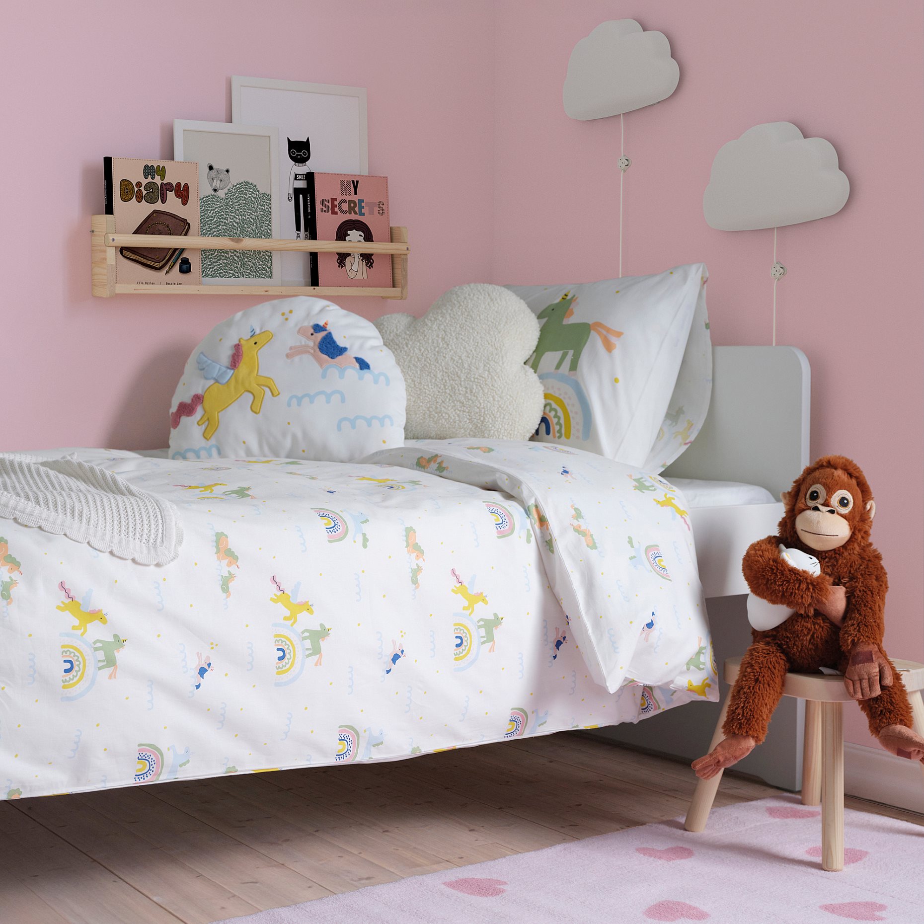 BARNDRÖM, duvet cover and pillowcase, 150x200/50x60 cm, 606.227.13