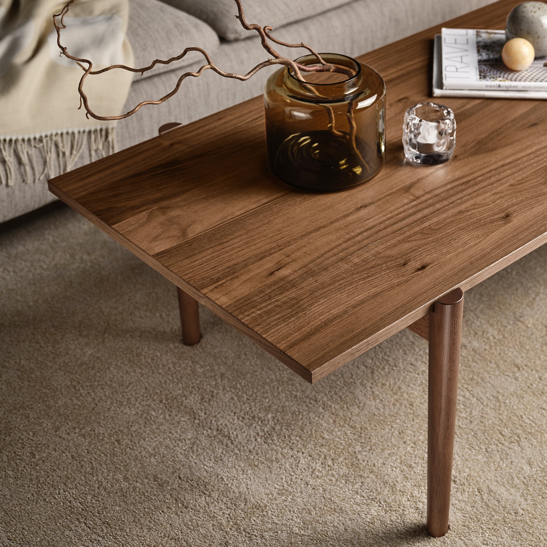UGGLERUM, coffee table, 130x65 cm, 606.279.80