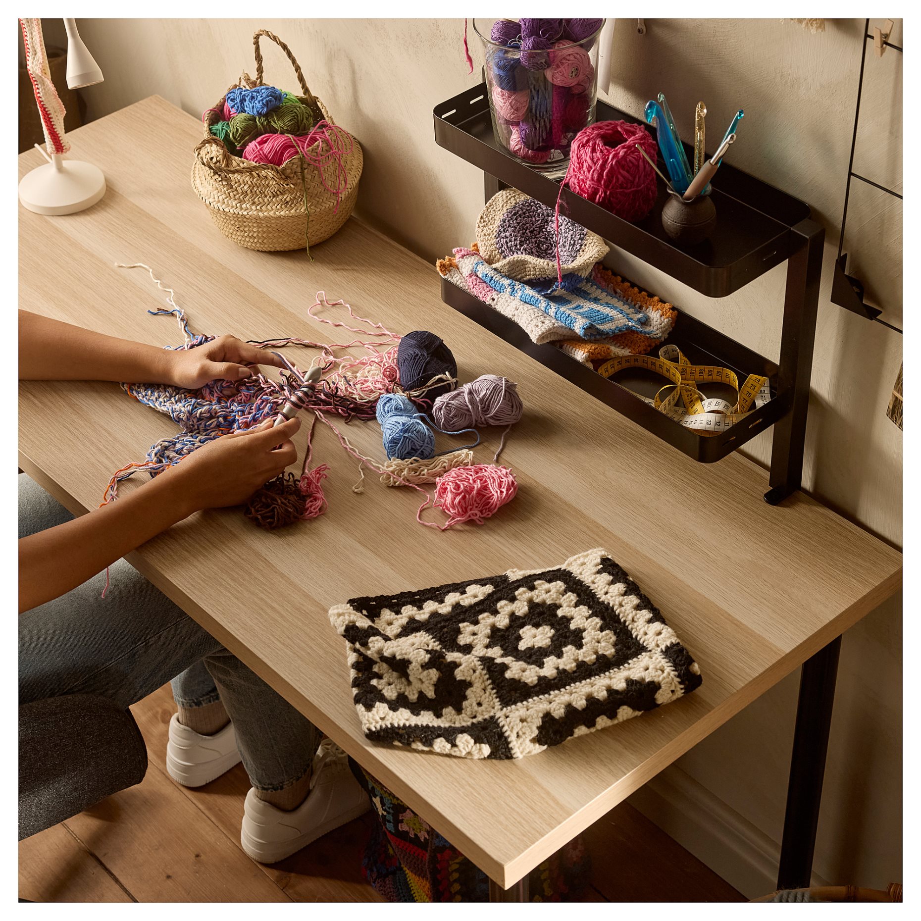 LAGKAPTEN/ADILS, γραφείο, 120x60 cm, 694.168.84