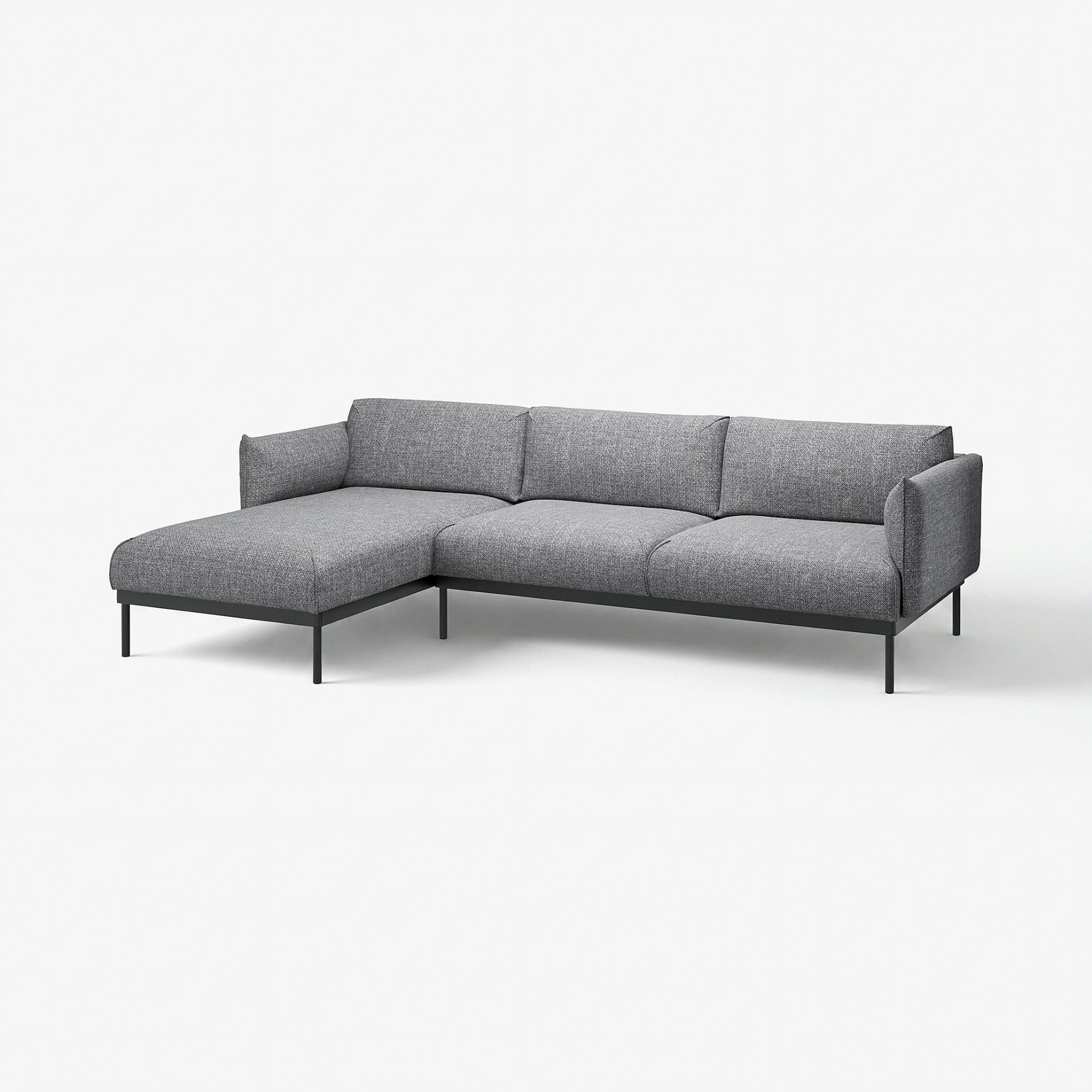 ÄPPLARYD, 3-seat sofa with chaise longue, 694.180.67