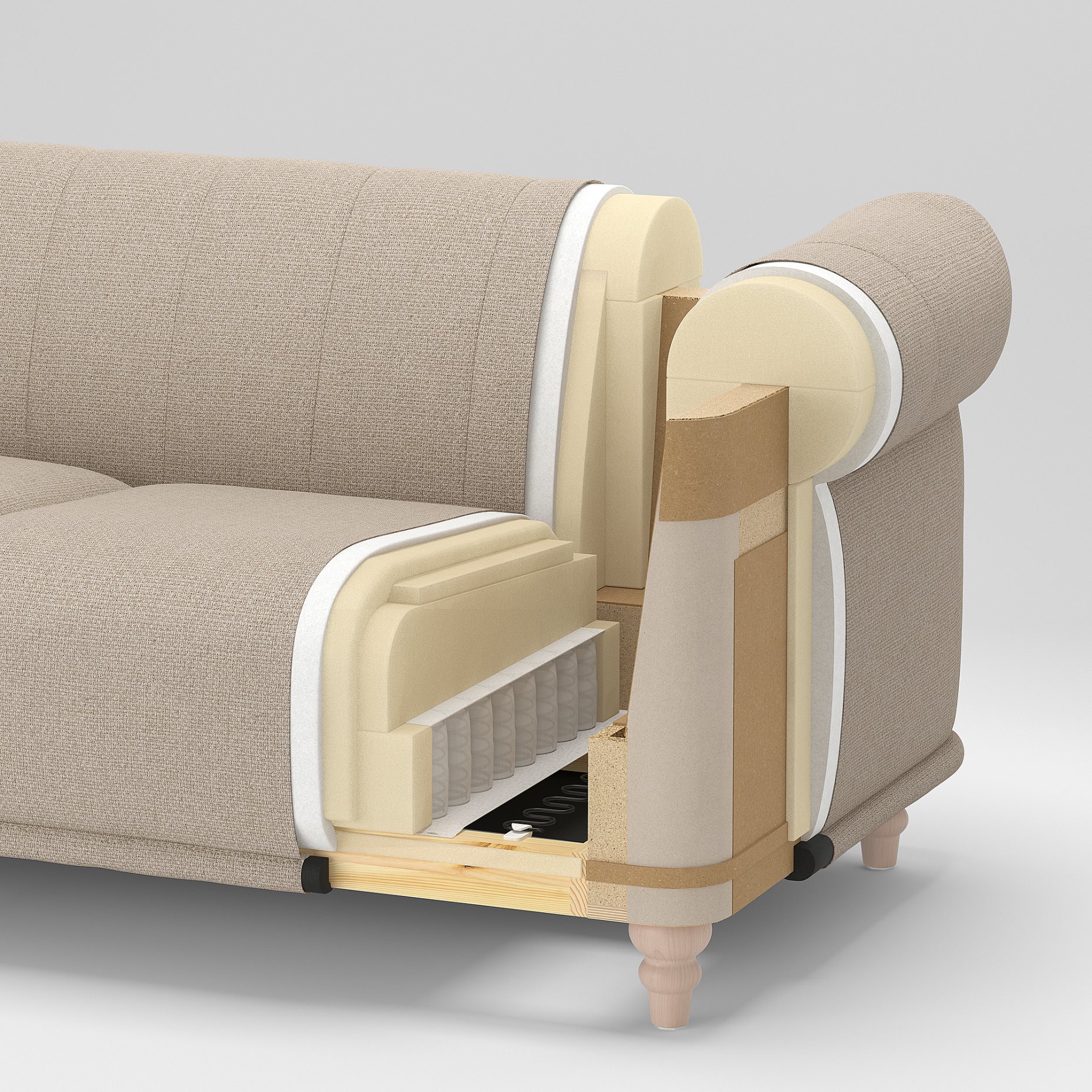 VISKAFORS, 1,5-seat armchair, 694.433.02