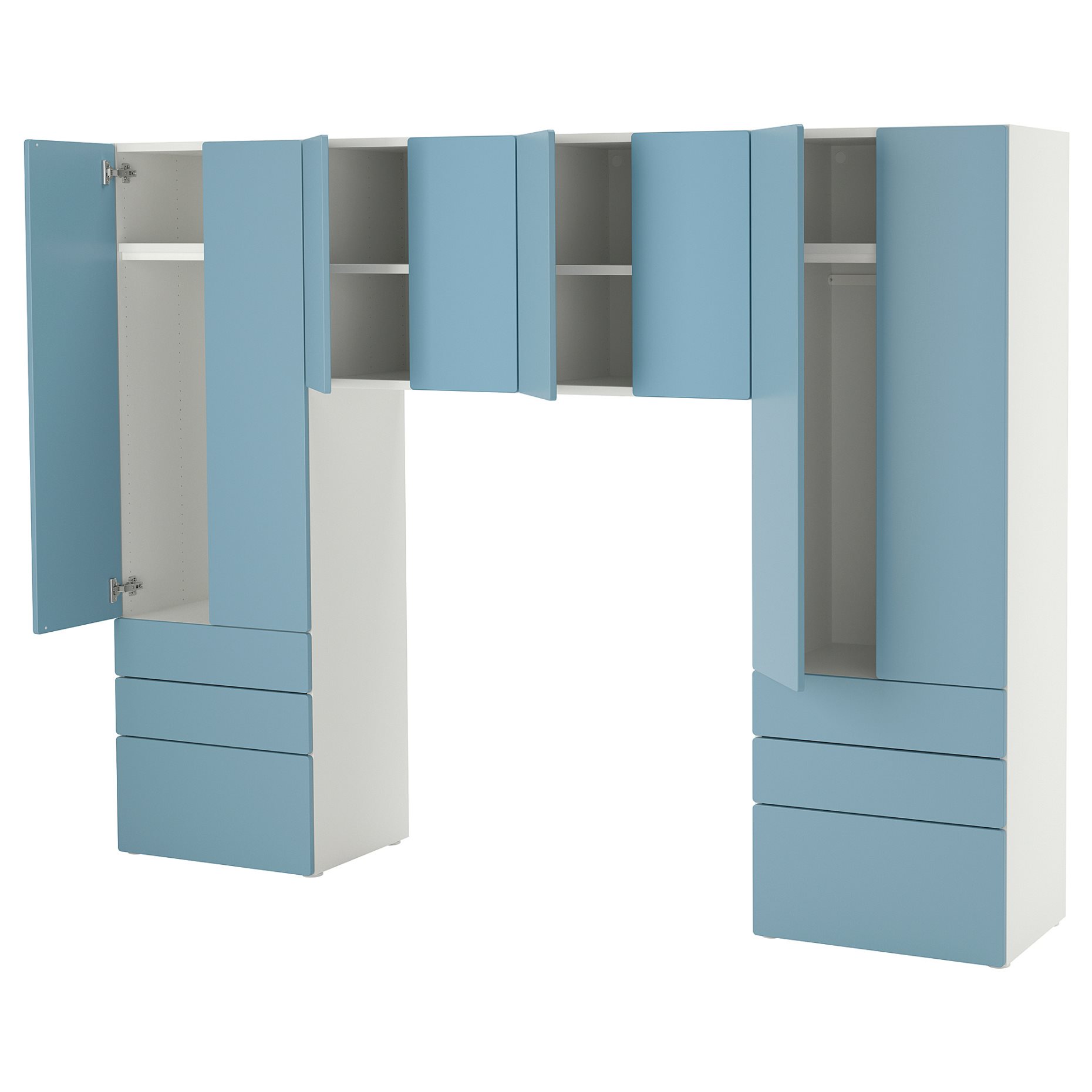 SMASTAD/PLATSA, storage combination, 240x42x181 cm, 695.445.65