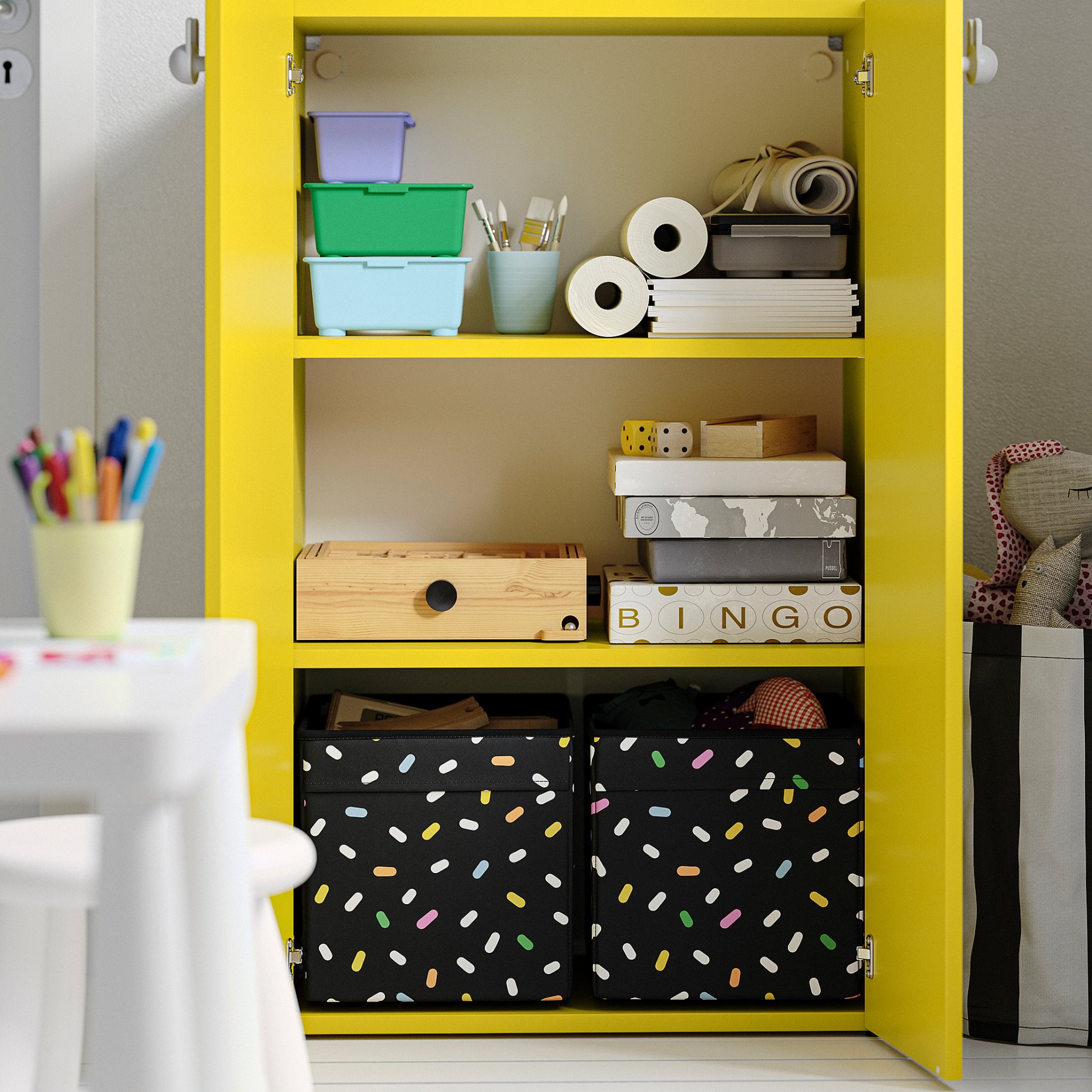 LASTARE, storage combination, 60x42x101 cm, 696.036.68