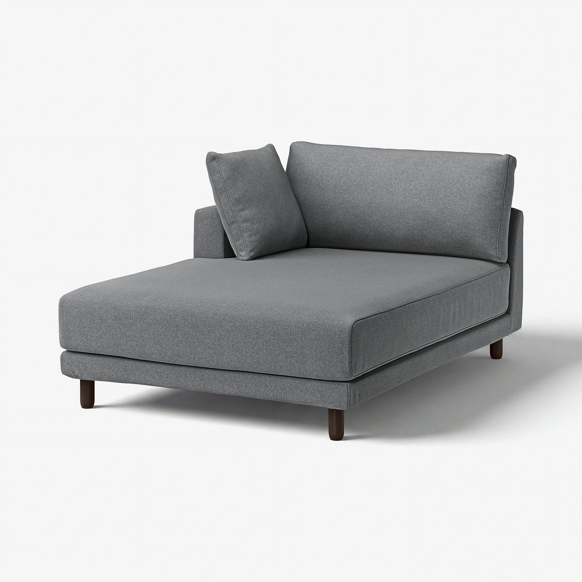 UPPÅKRA, chaise longue module with armrest left, 696.140.30