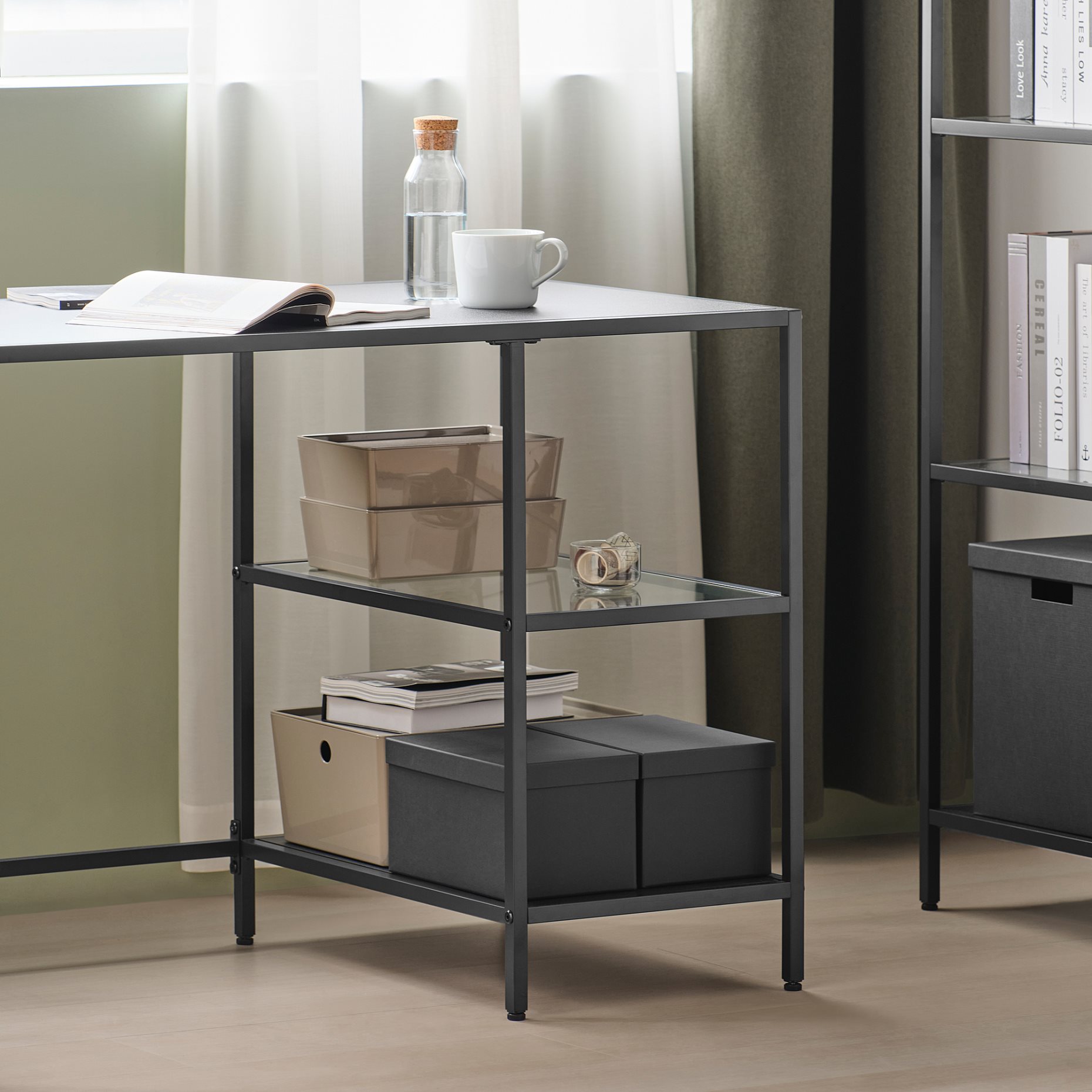 VITTSJÖ/ELDB, desk and chair, 696.172.98