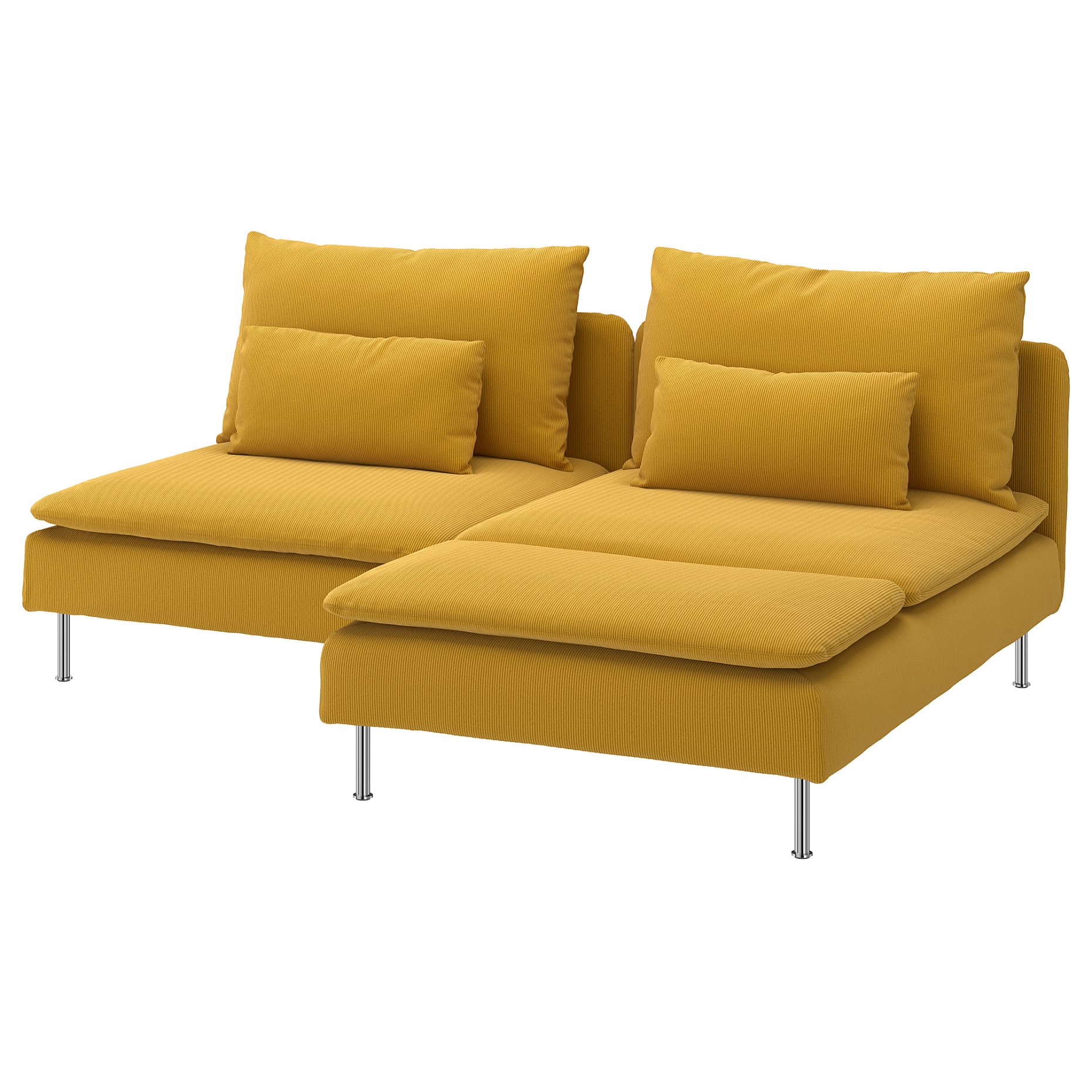 SÖDERHAMN, 2-seat sofa with chaise longue, 696.217.52