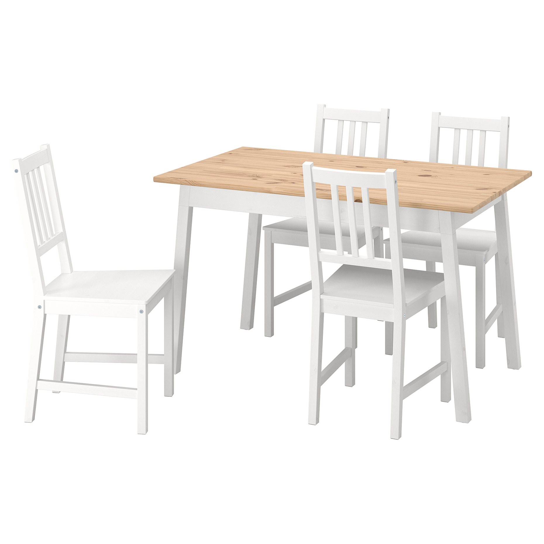 PINNTORP/PINN, table and 4 chairs, 696.475.54
