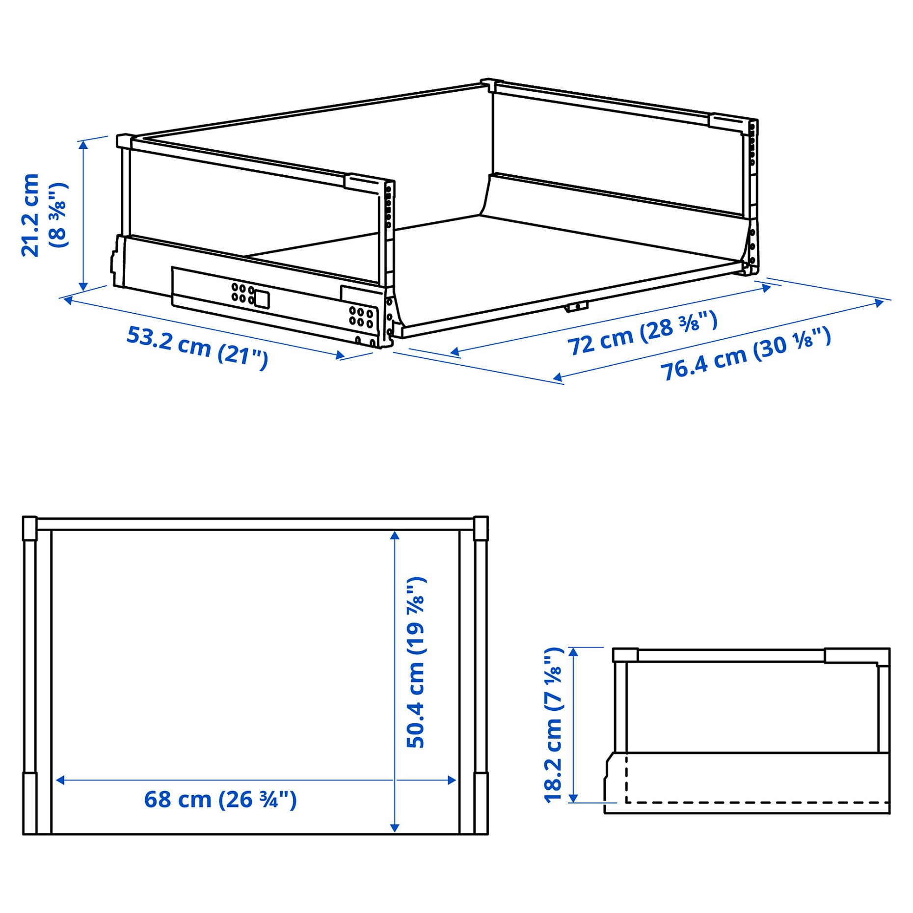 MAXIMERA, συρτάρι,ψηλό, 702.850.28