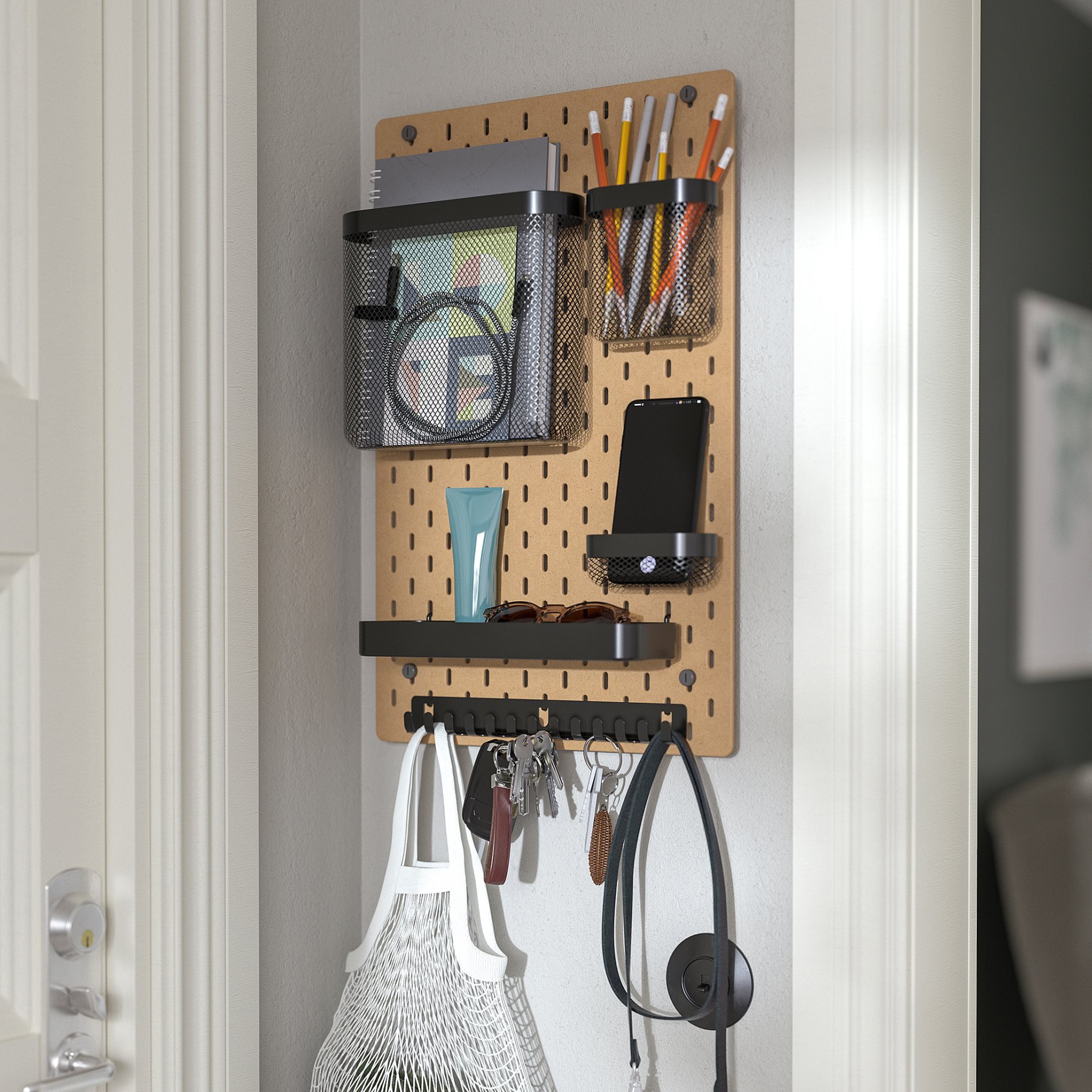 SKÅDIS, διάτρητος πίνακας, 36x56 cm, 703.471.73