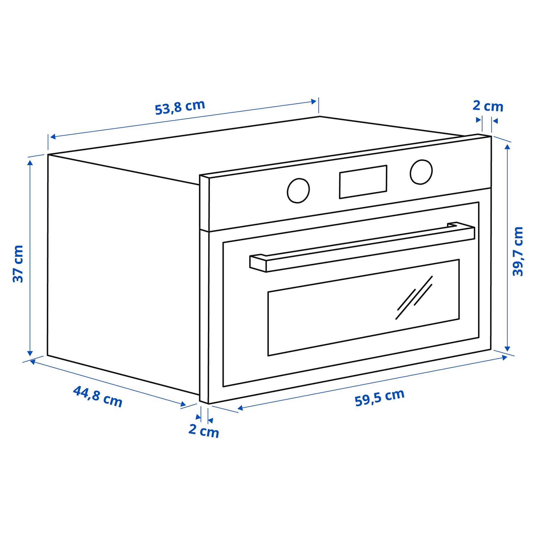 ANRÄTTA, microwave oven, 704.117.67