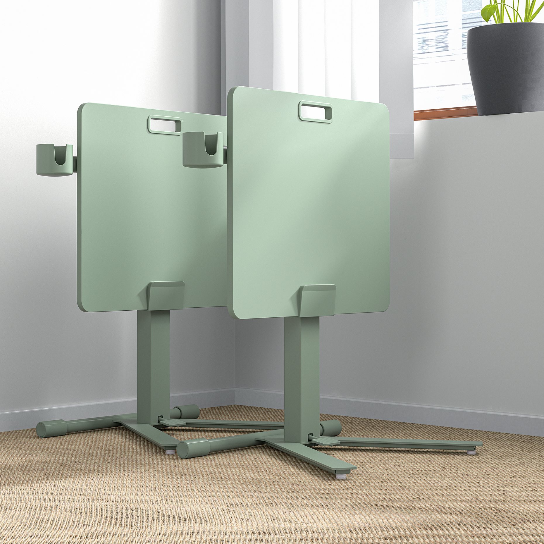 MITTZON, laptop table with castors, 66x50 cm, 704.981.95