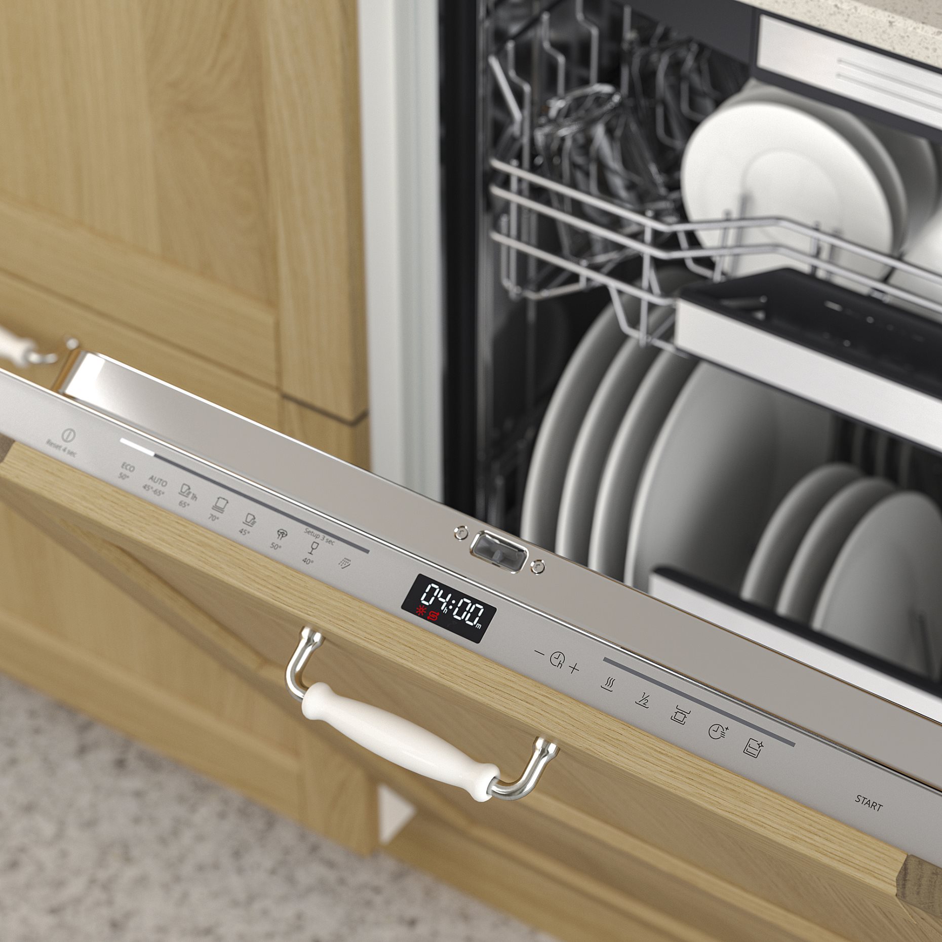 KALLBODA, εντοιχιζόμενο πλυντήριο πιάτων/IKEA 700, 60 cm, 705.480.63